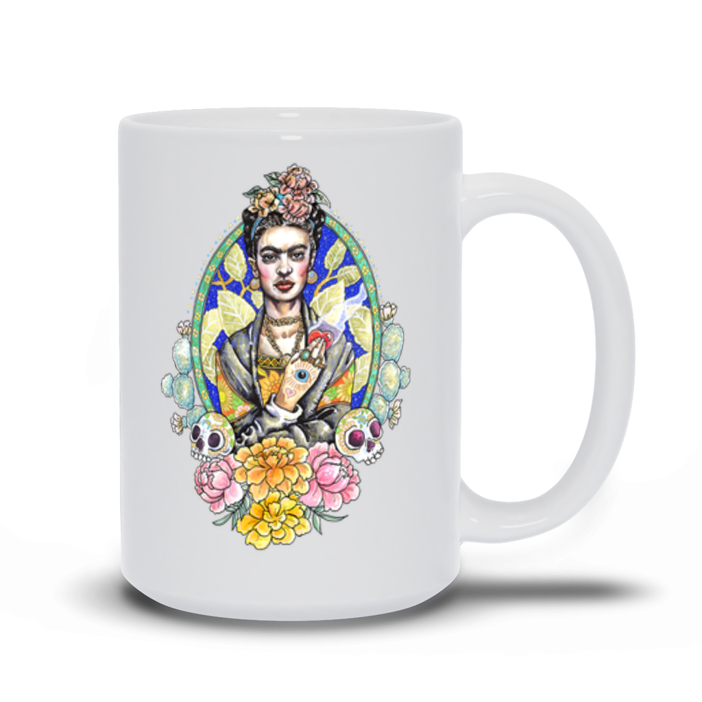 FRIDA // WHITE MUG