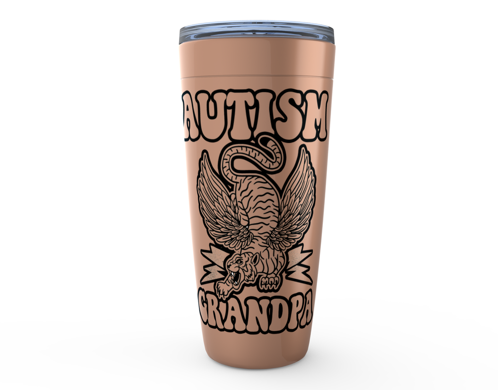 AUTISM GRANDPA // TUMBLER (3 colors)