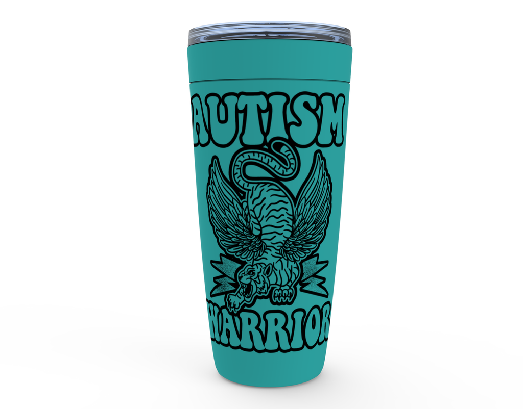 AUTISM WARRIOR // TUMBLER (3 colors)