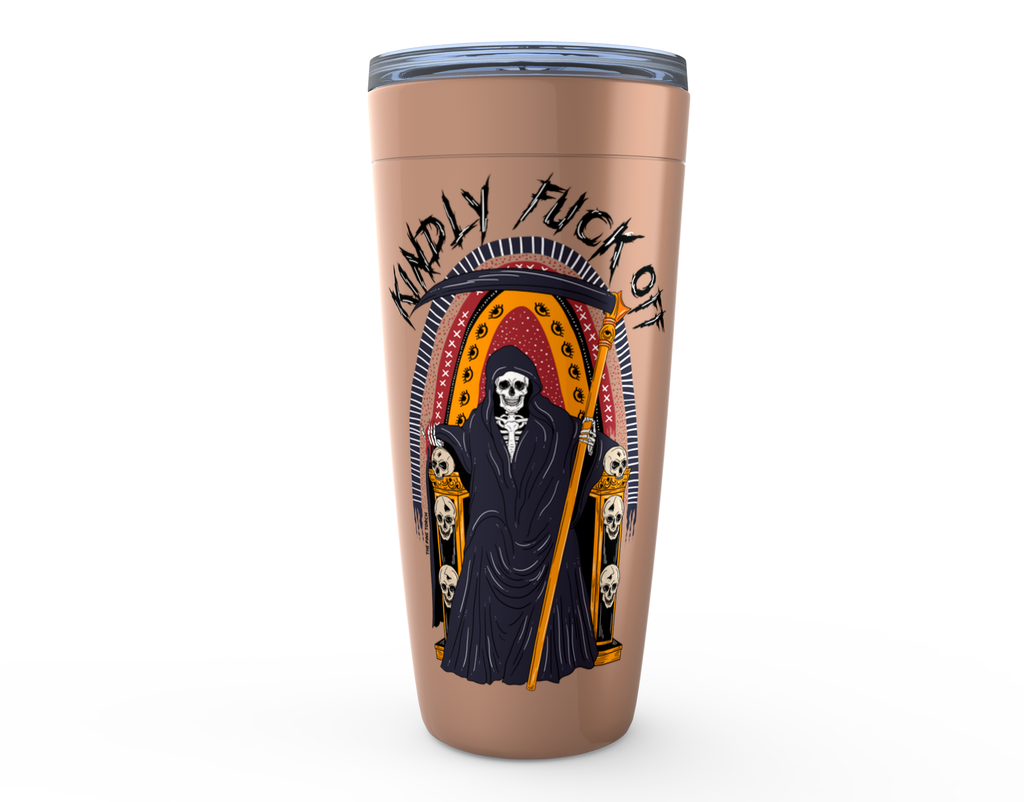 KINDLY FUCK OFF // COPPER TUMBLER