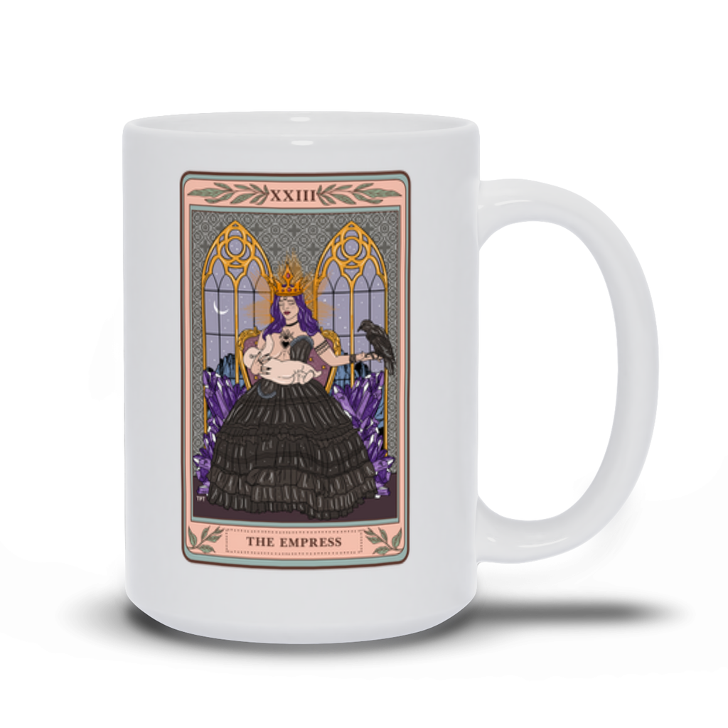 THE EMPRESS // WHITE MUG