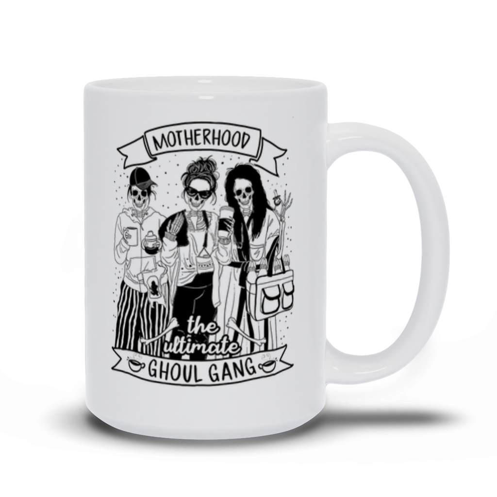 MOTHERHOOD GHOUL GANG // WHITE MUG