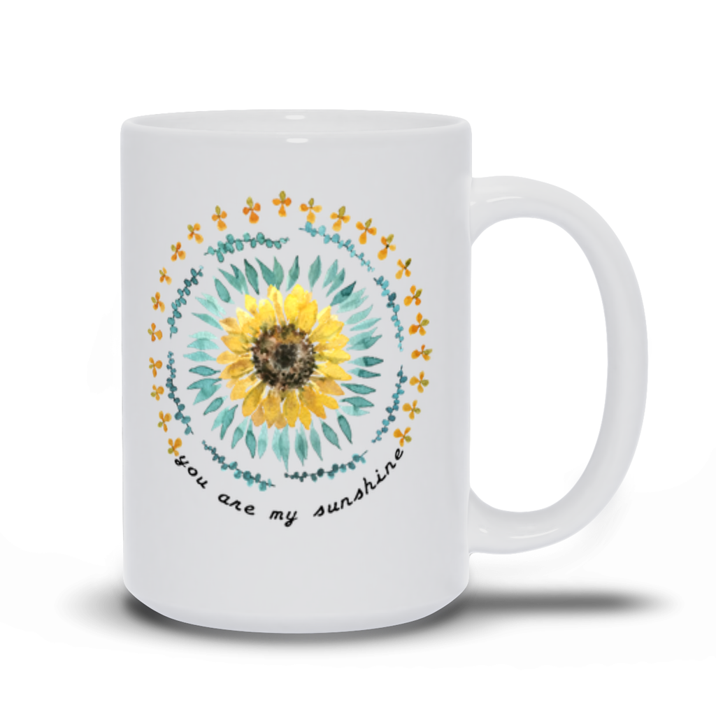 YOU ARE MY SUNSHINE // WHITE MUG