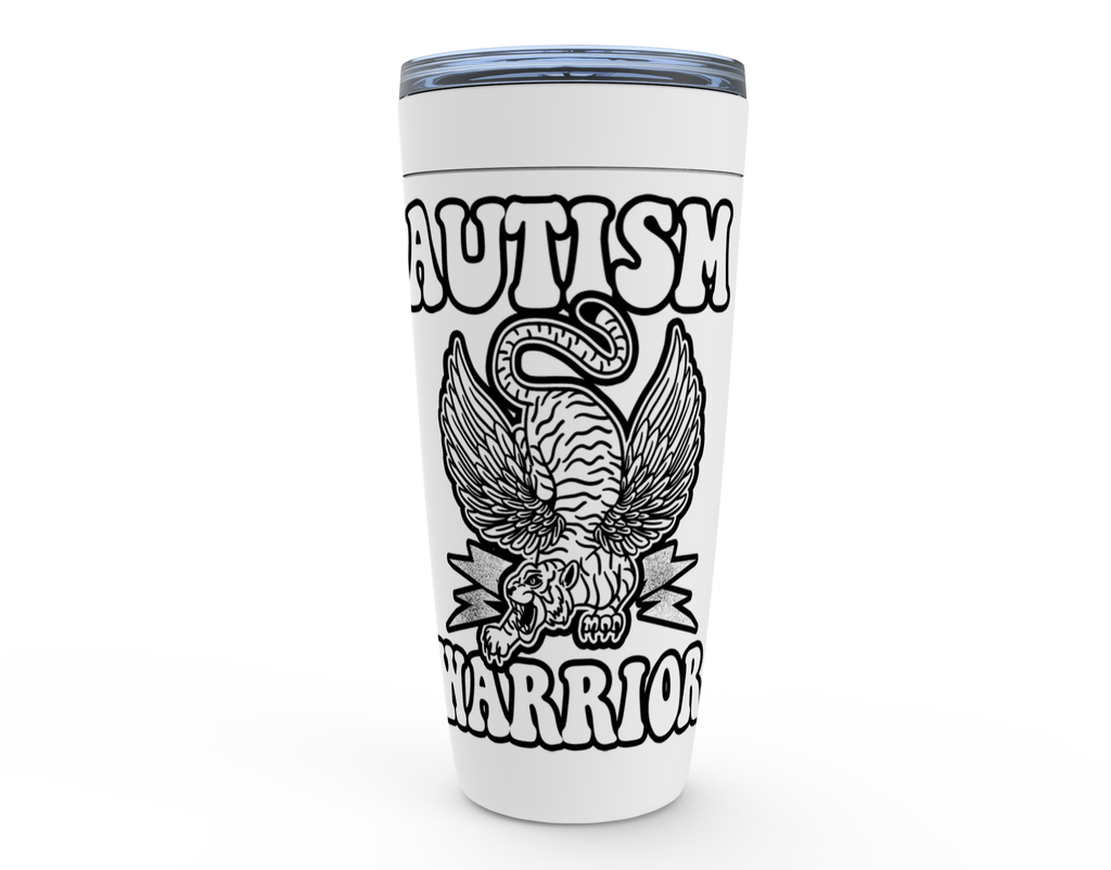 AUTISM WARRIOR // TUMBLER (3 colors)