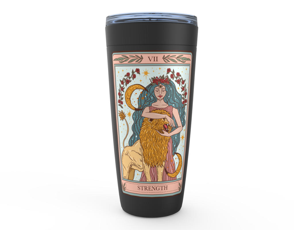 STRENGTH TAROT // TUMBLER