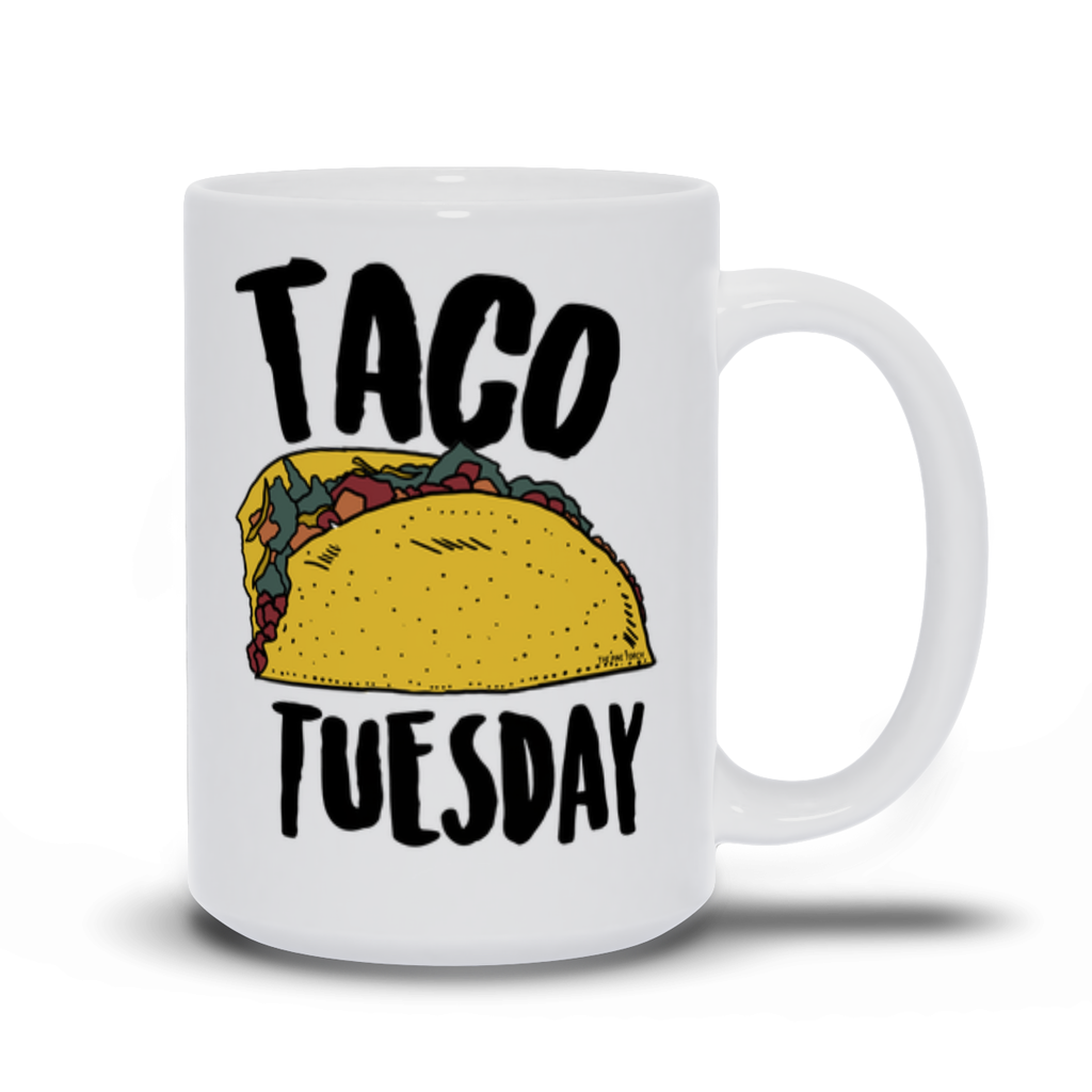 TACO TUESDAY // WHiTE MUG