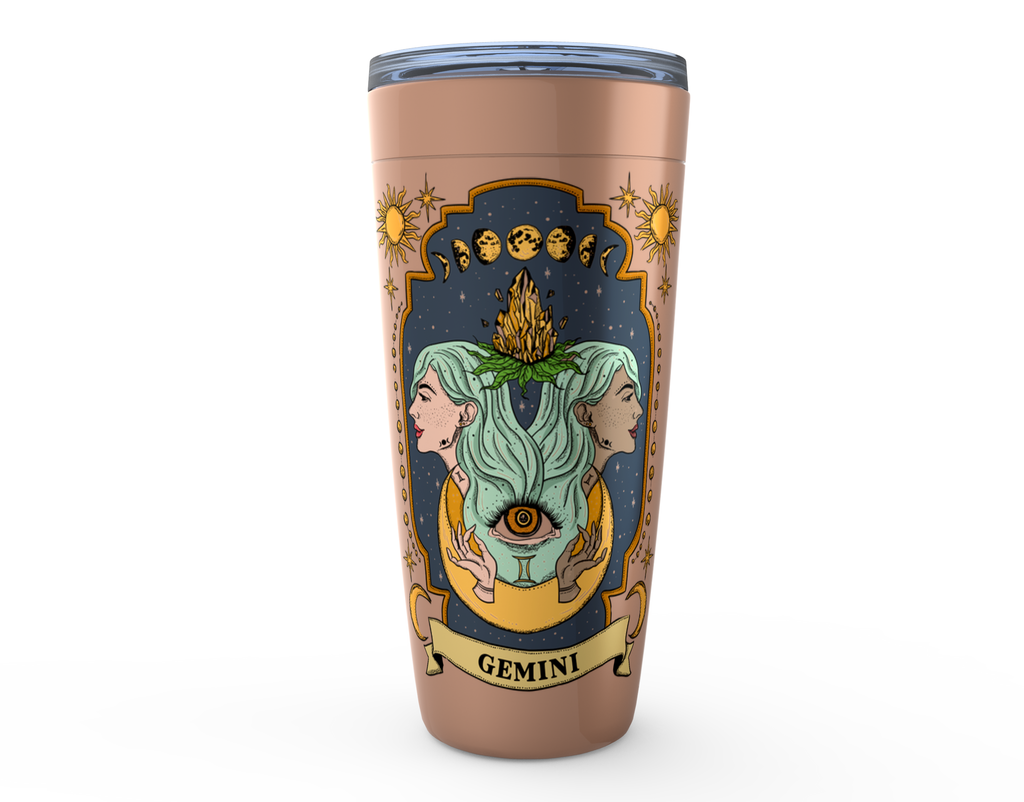 GEMINI ZODIAC // TUMBLER