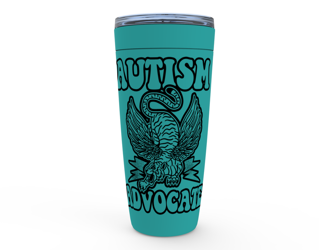AUTISM ADVOCATE // TUMBLER (3 colors)