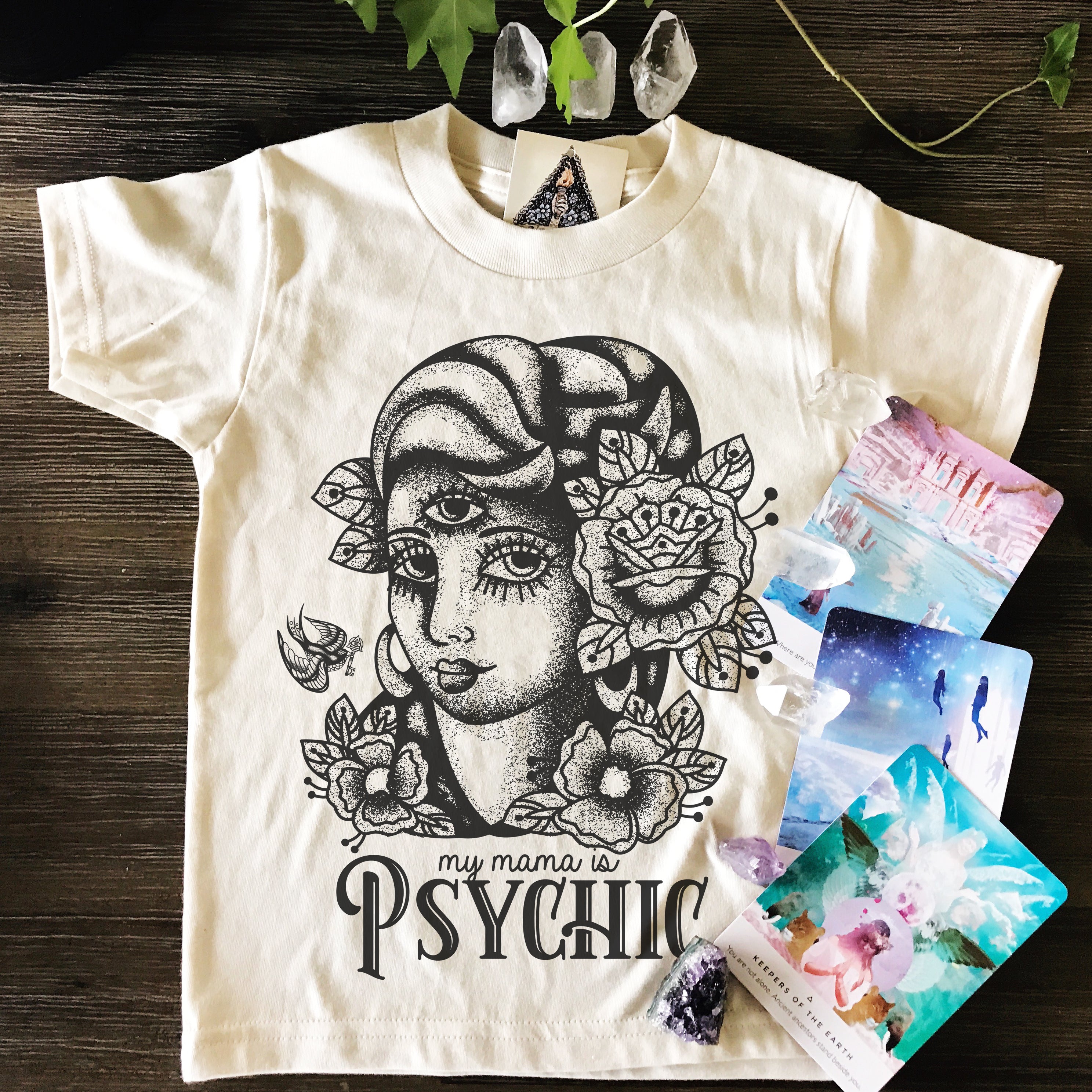 « MY MAMA IS PSYCHIC » KID'S TEE
