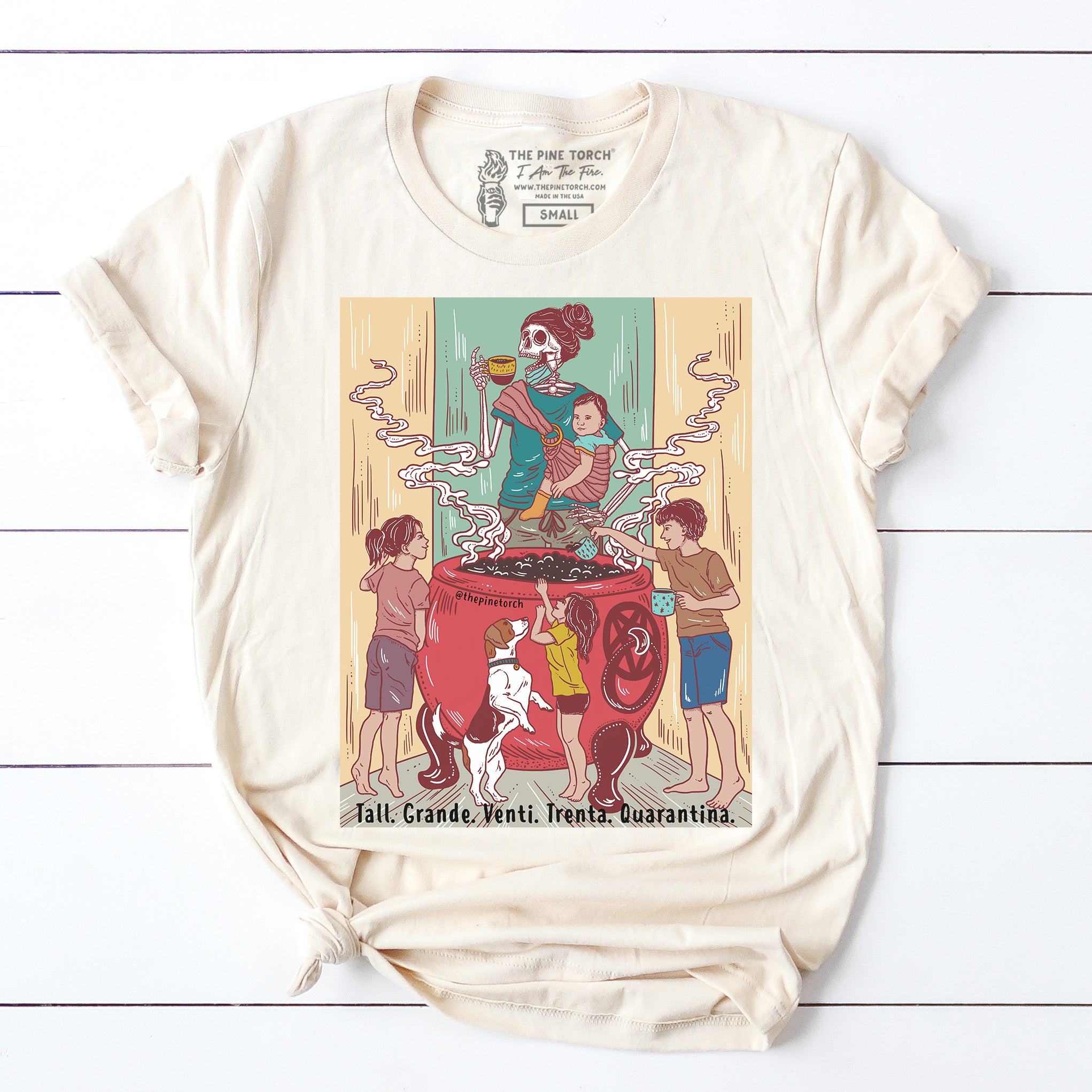 « QUARANTINA COFFEE » UNISEX TEE
