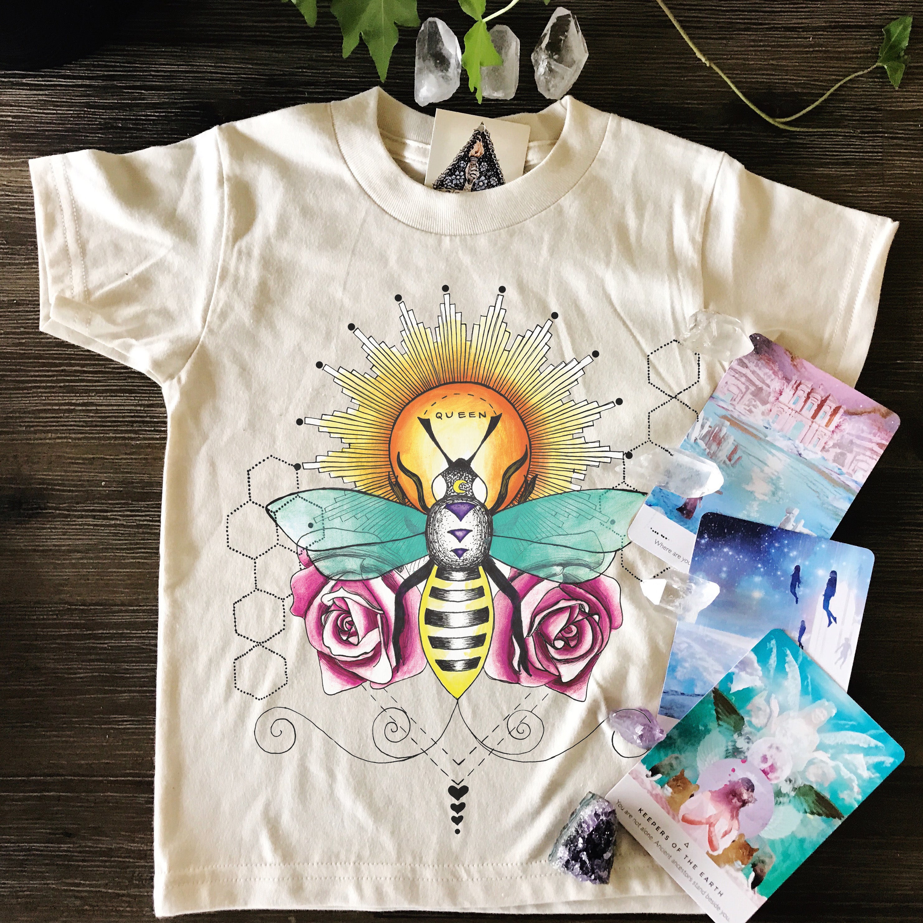 « QUEEN BEE » KID'S TEE