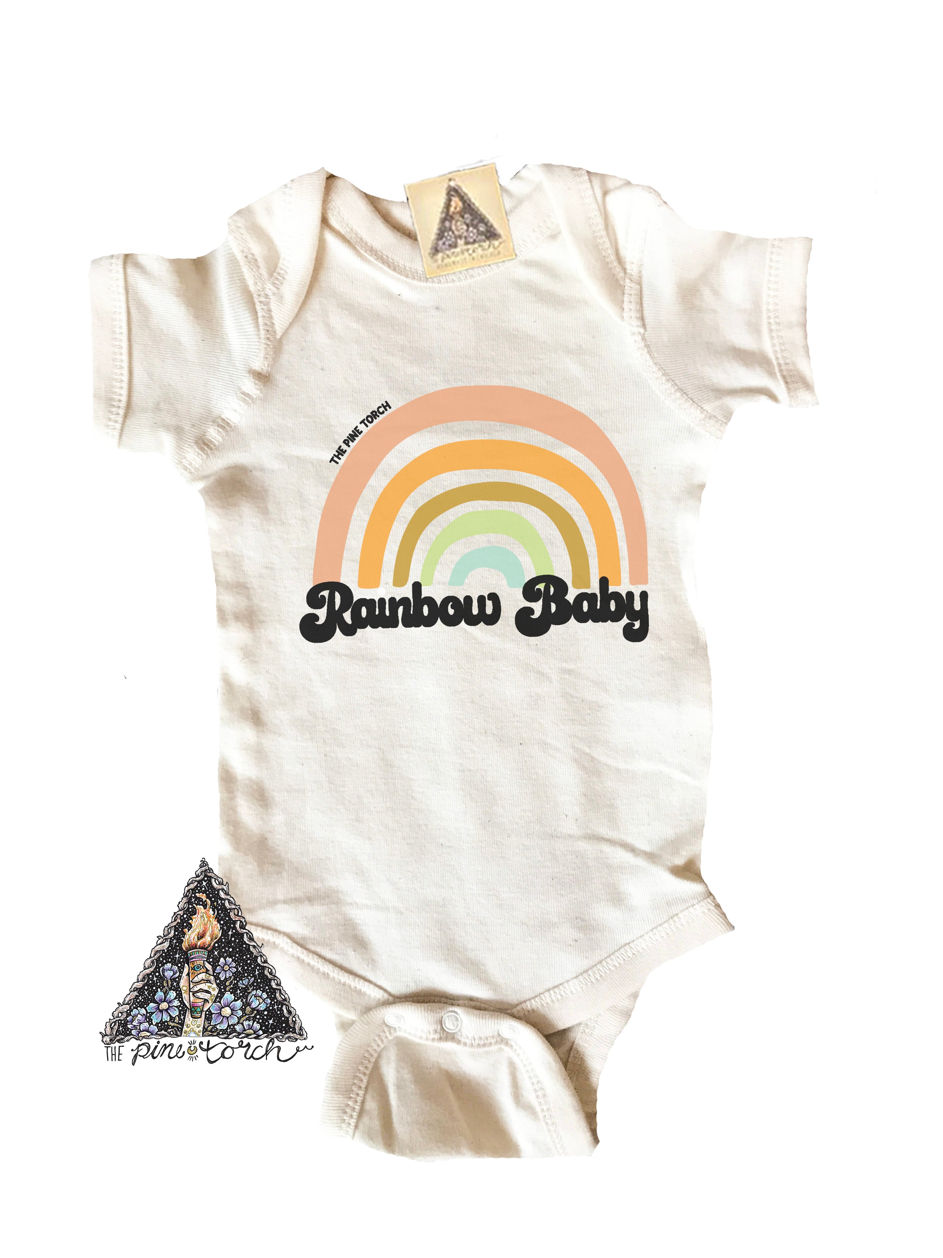 « RAINBOW MAMA » UNISEX CREAM TEE