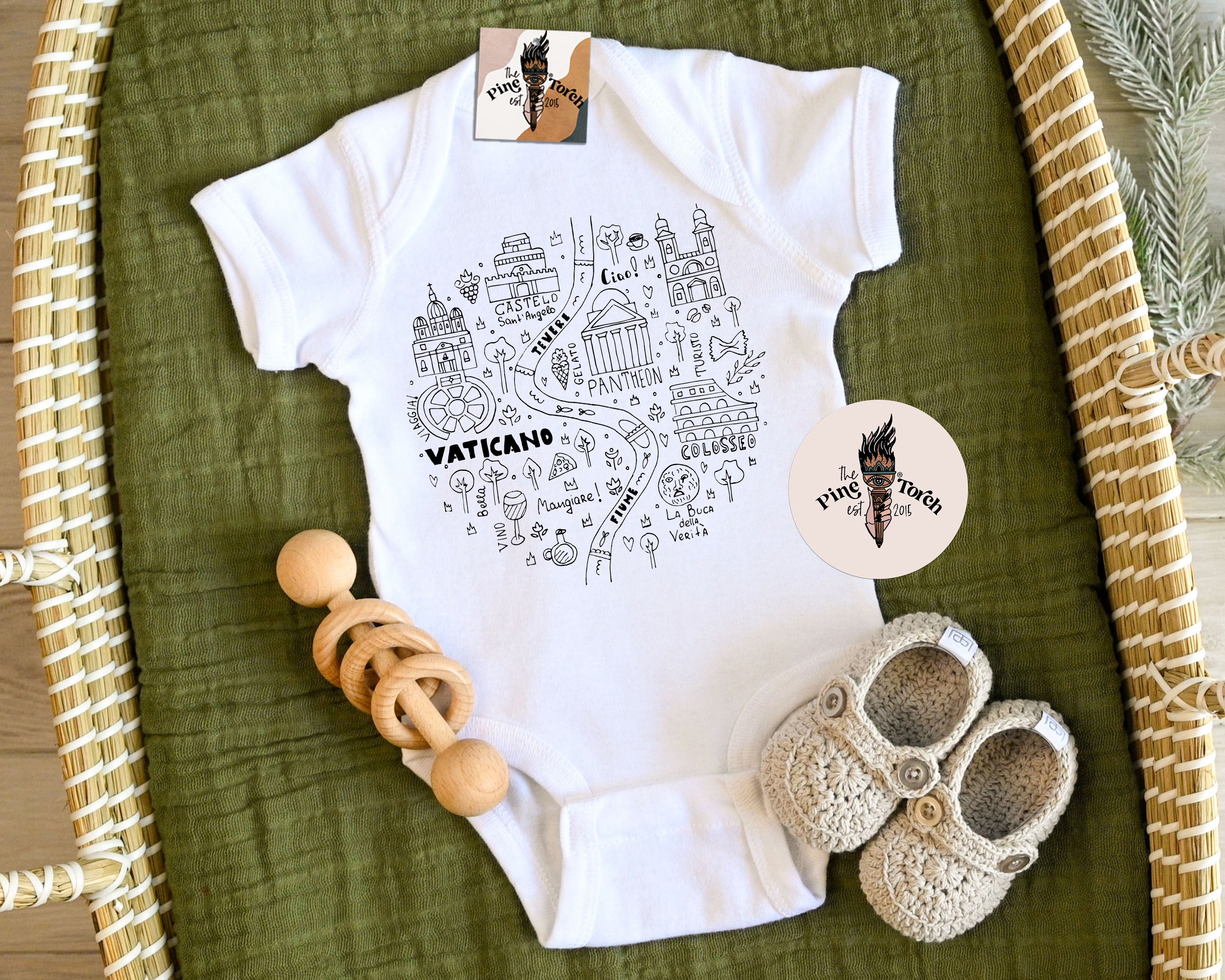 « ROMA MAP » BODYSUIT