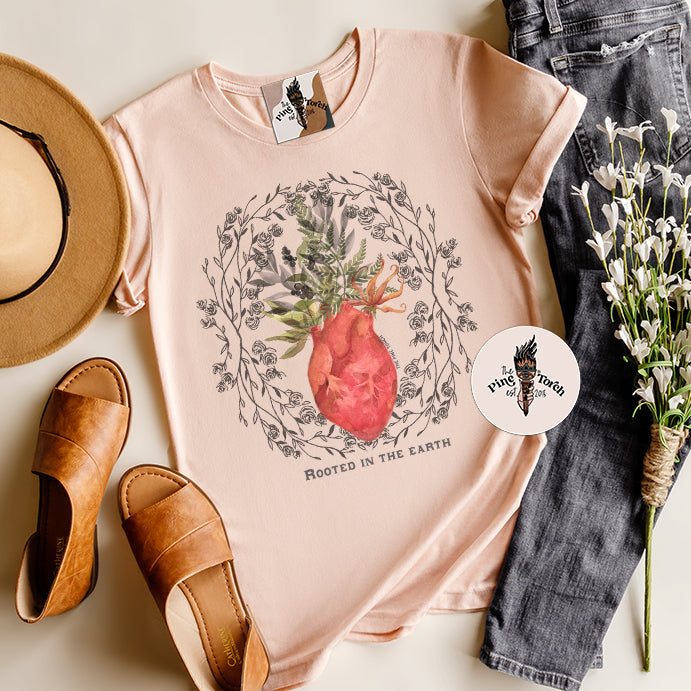 ROOTED IN EARTH // UNISEX TEE