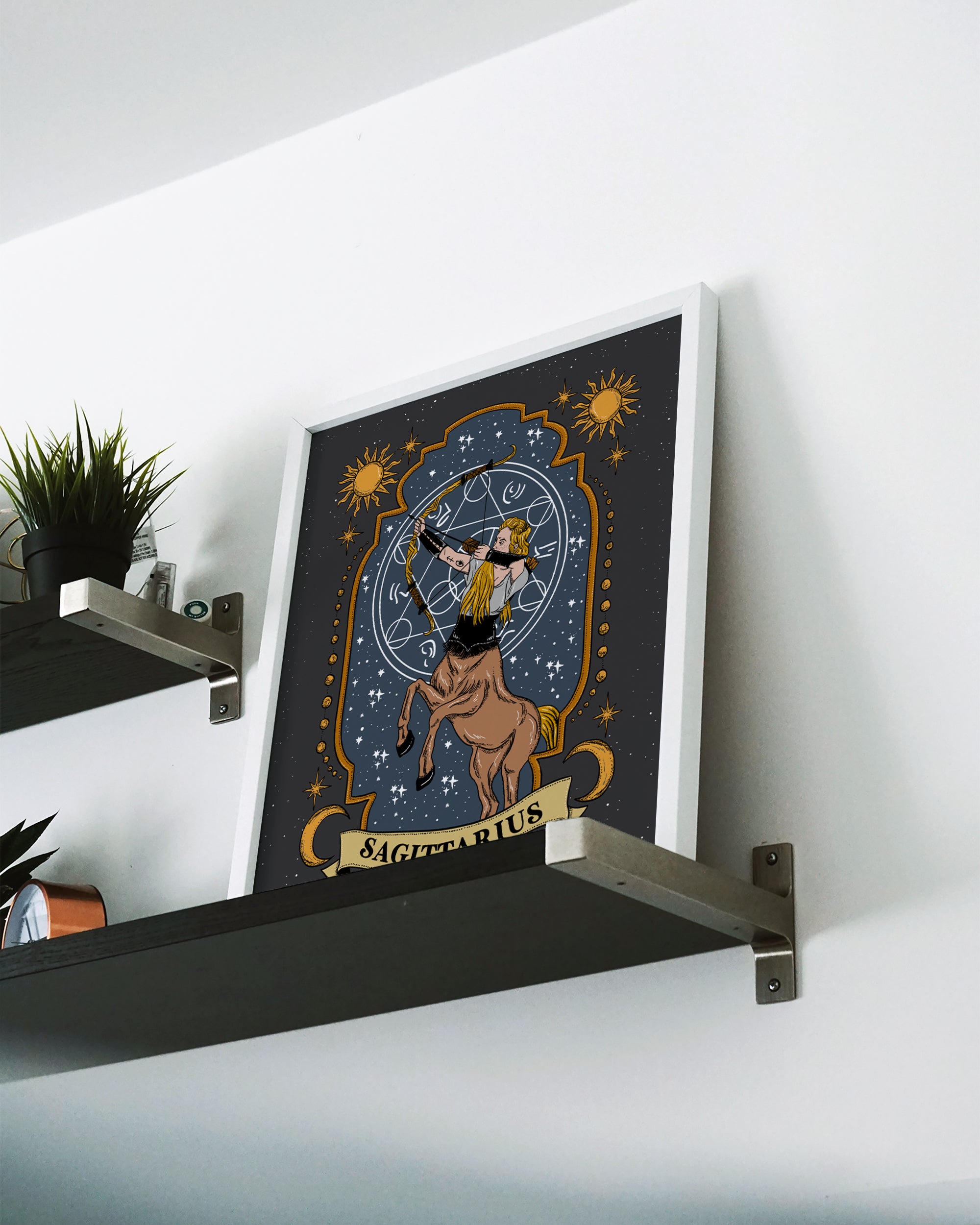 SAGITTARIUS // FRAMED POSTER PRINT