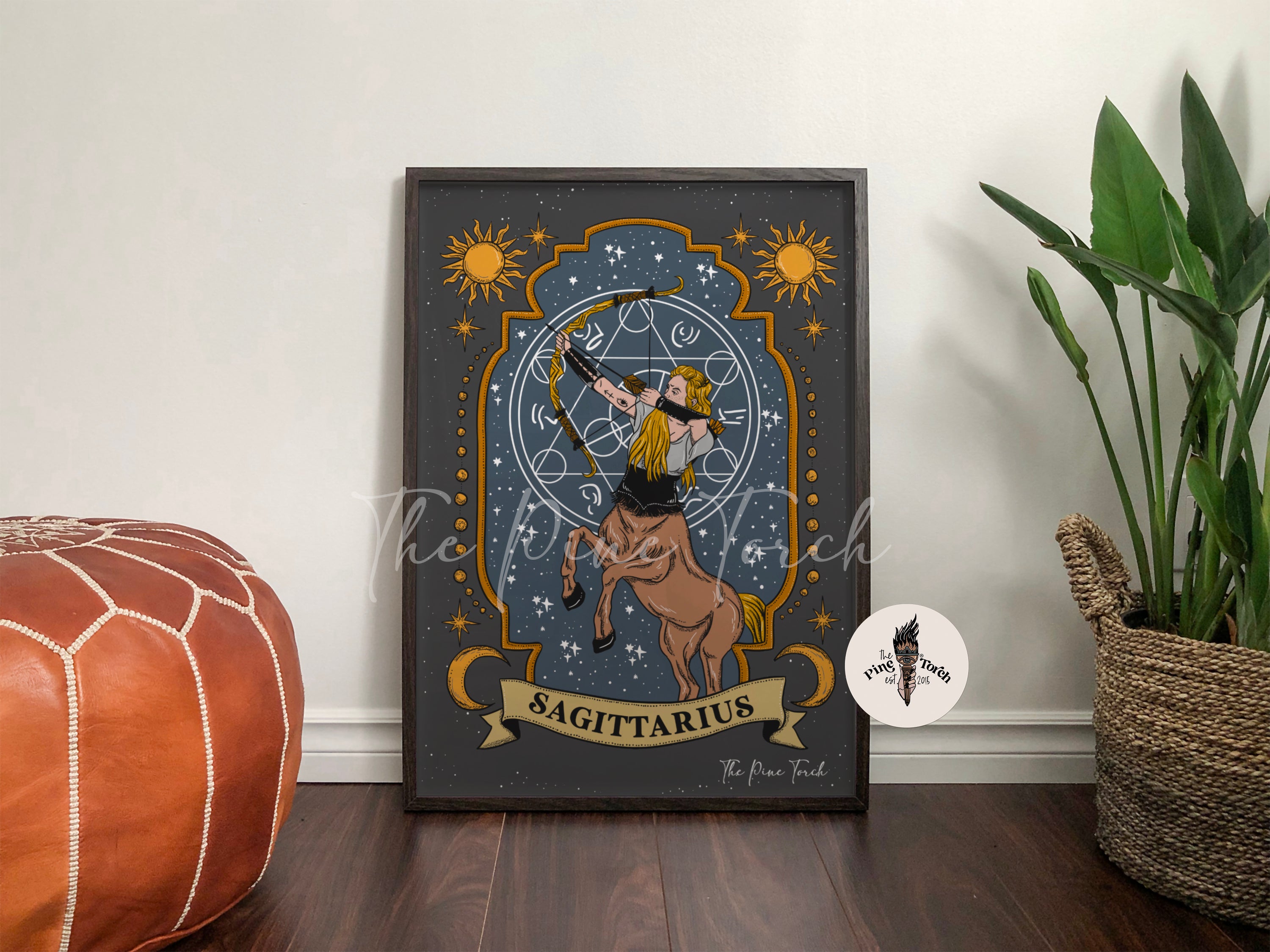 SAGITTARIUS // FRAMED POSTER PRINT