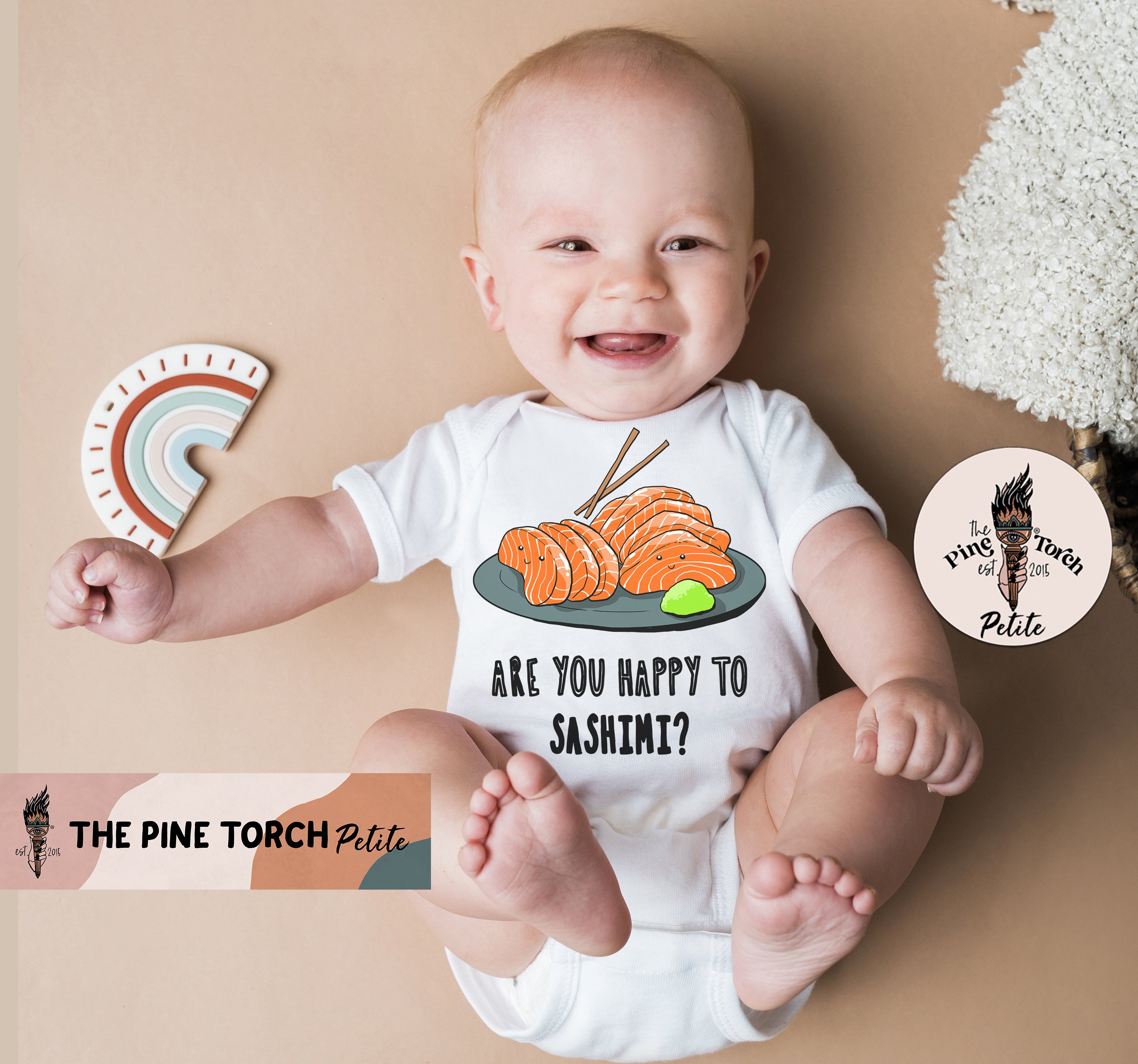 « ARE YOU HAPPY SASHIMI » BODYSUIT