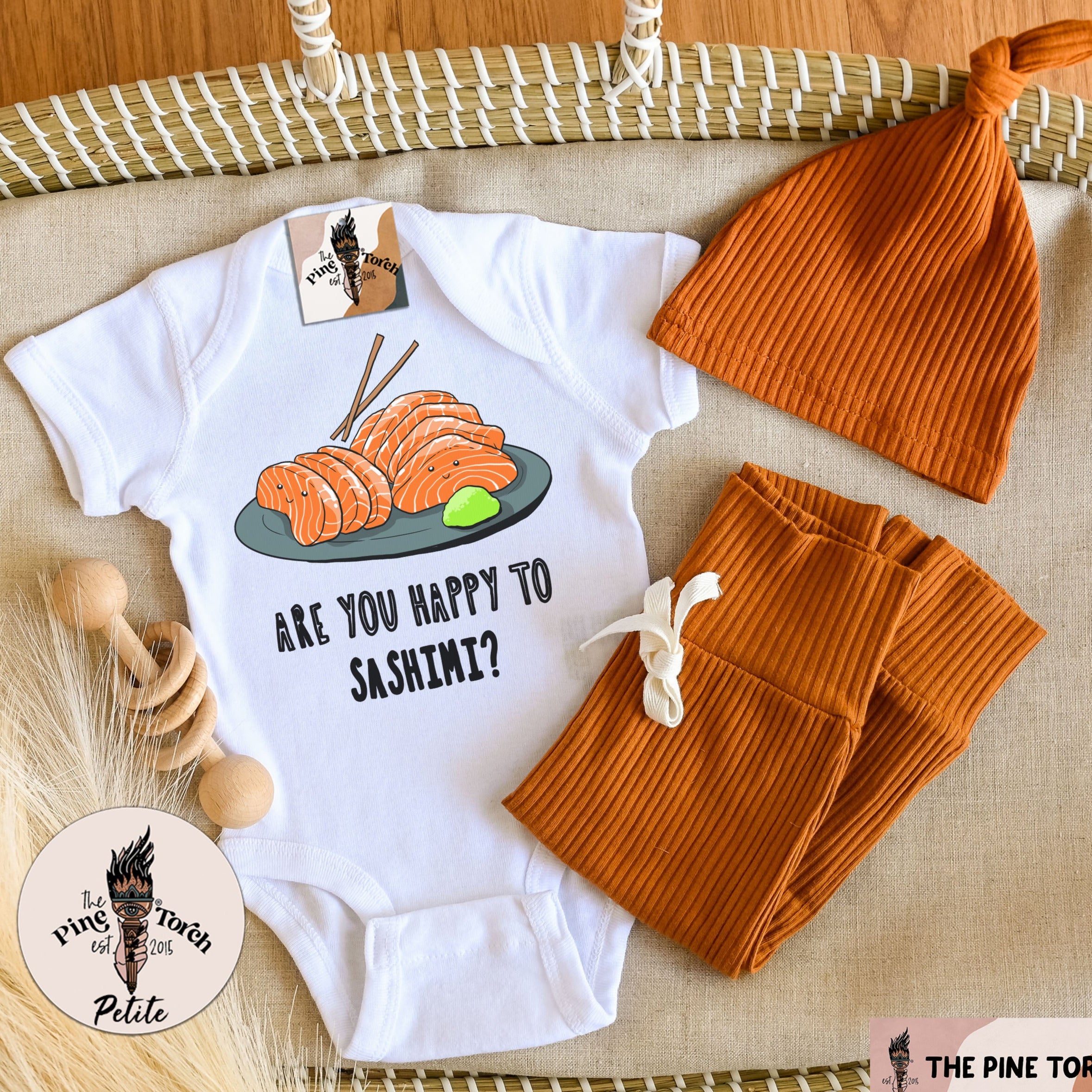 « ARE YOU HAPPY SASHIMI » BODYSUIT