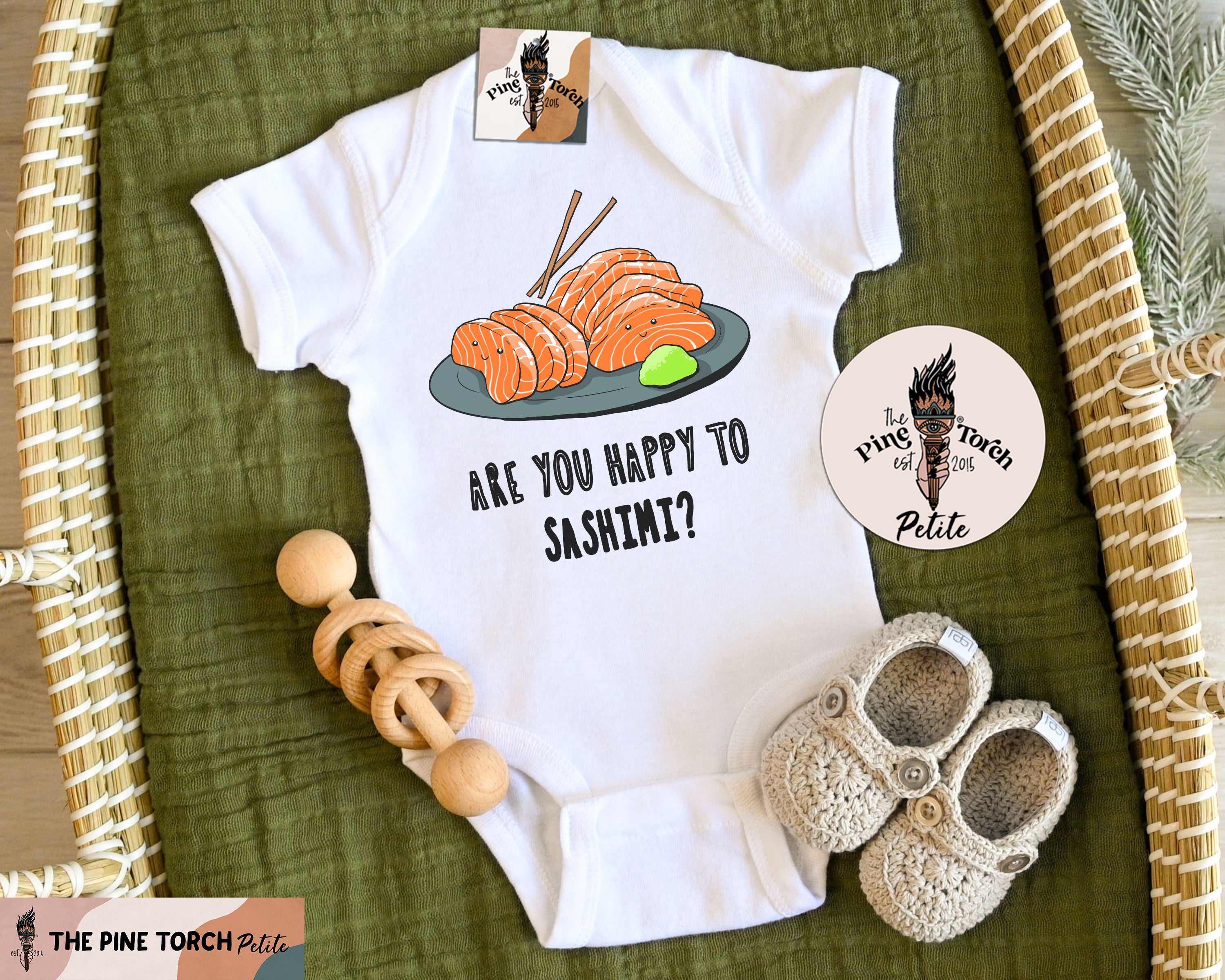 « ARE YOU HAPPY SASHIMI » BODYSUIT