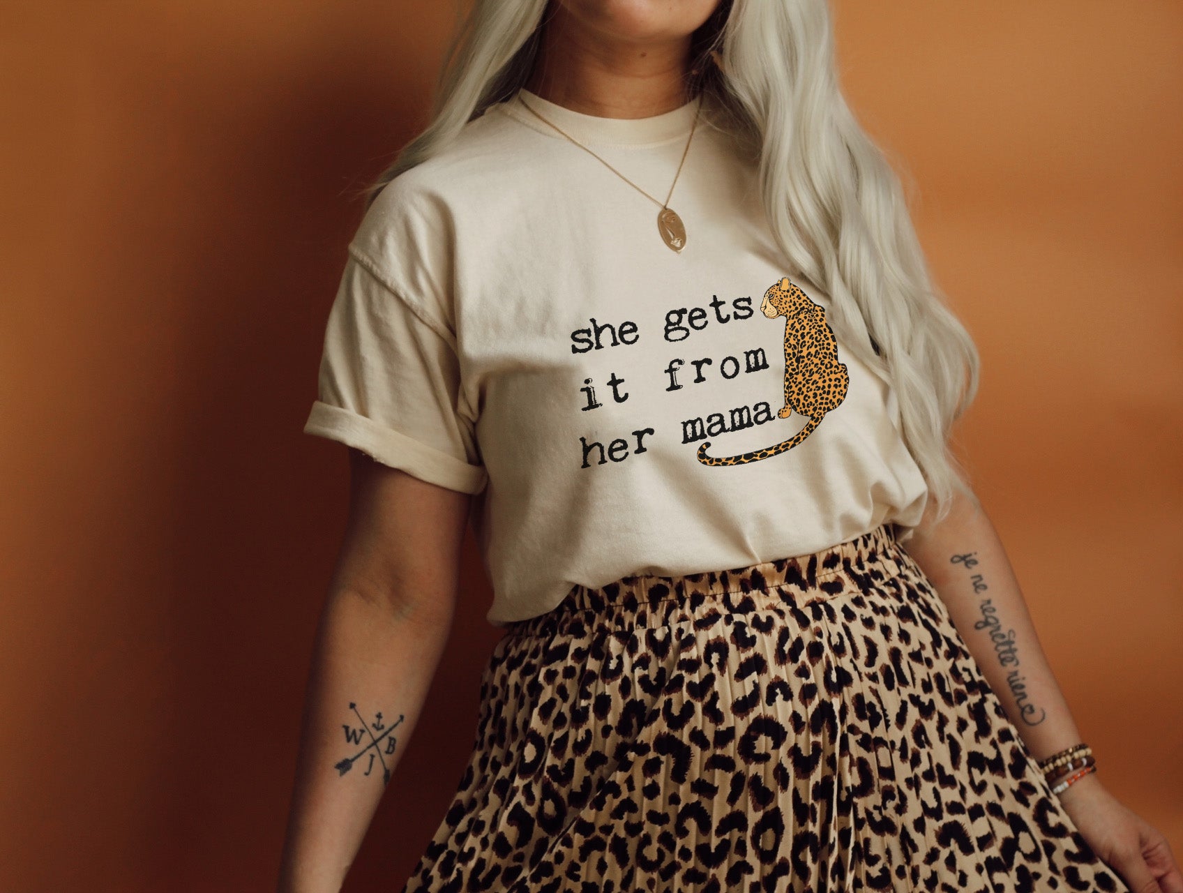 « I GET IT FROM MY MAMA » KID'S TEE