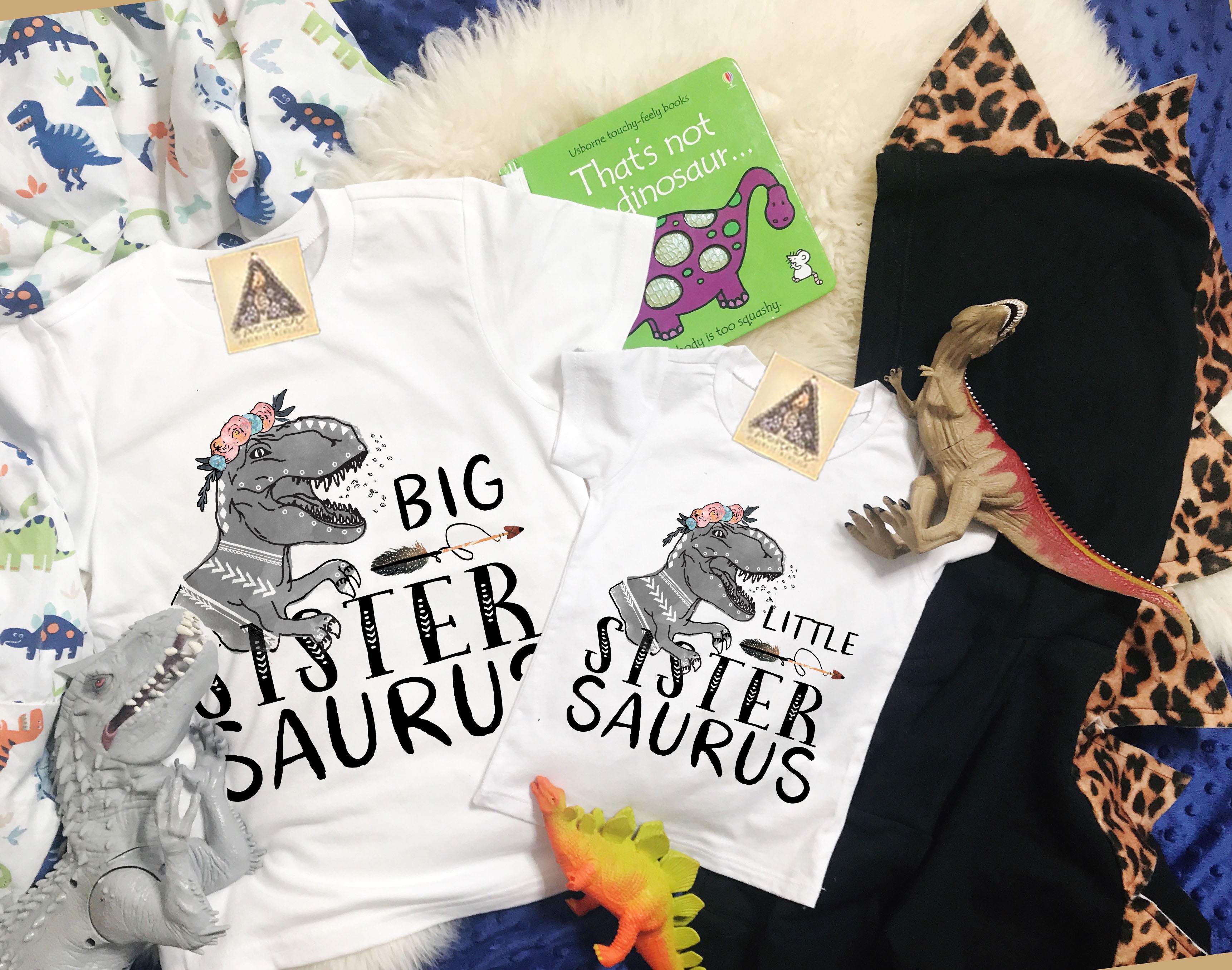 « BIG SISTER SAURUS » KID'S TEE