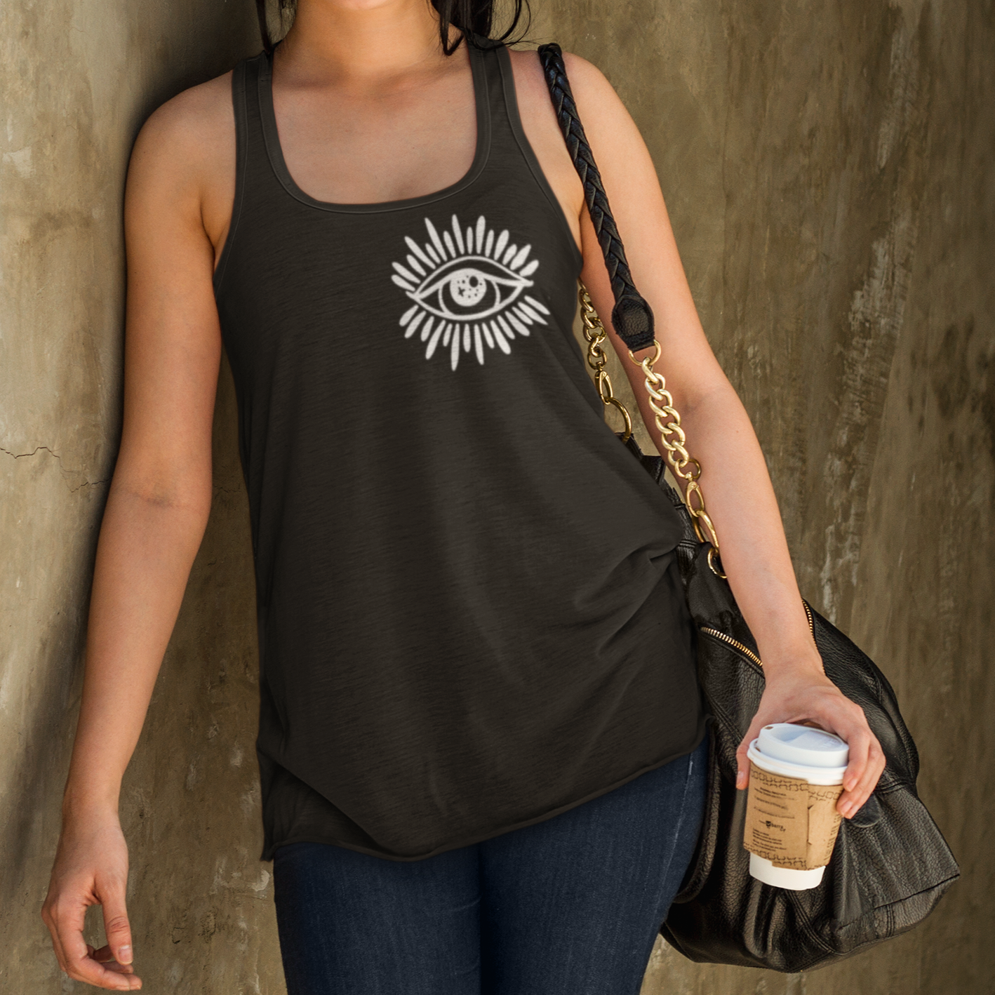 « EVIL EYE » RACERBACK TANK