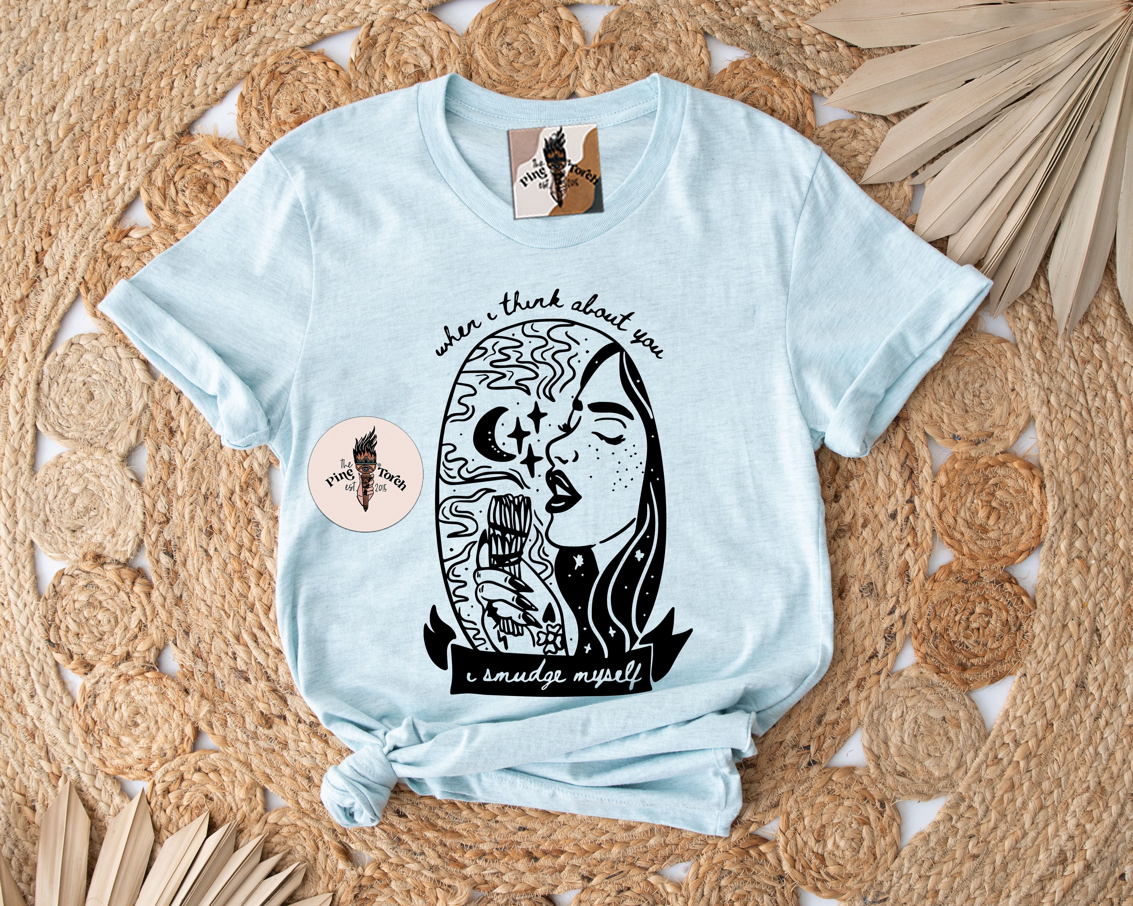 WHEN I THINK ABOUT YOU I SMUDGE MYSELF // UNISEX TEE