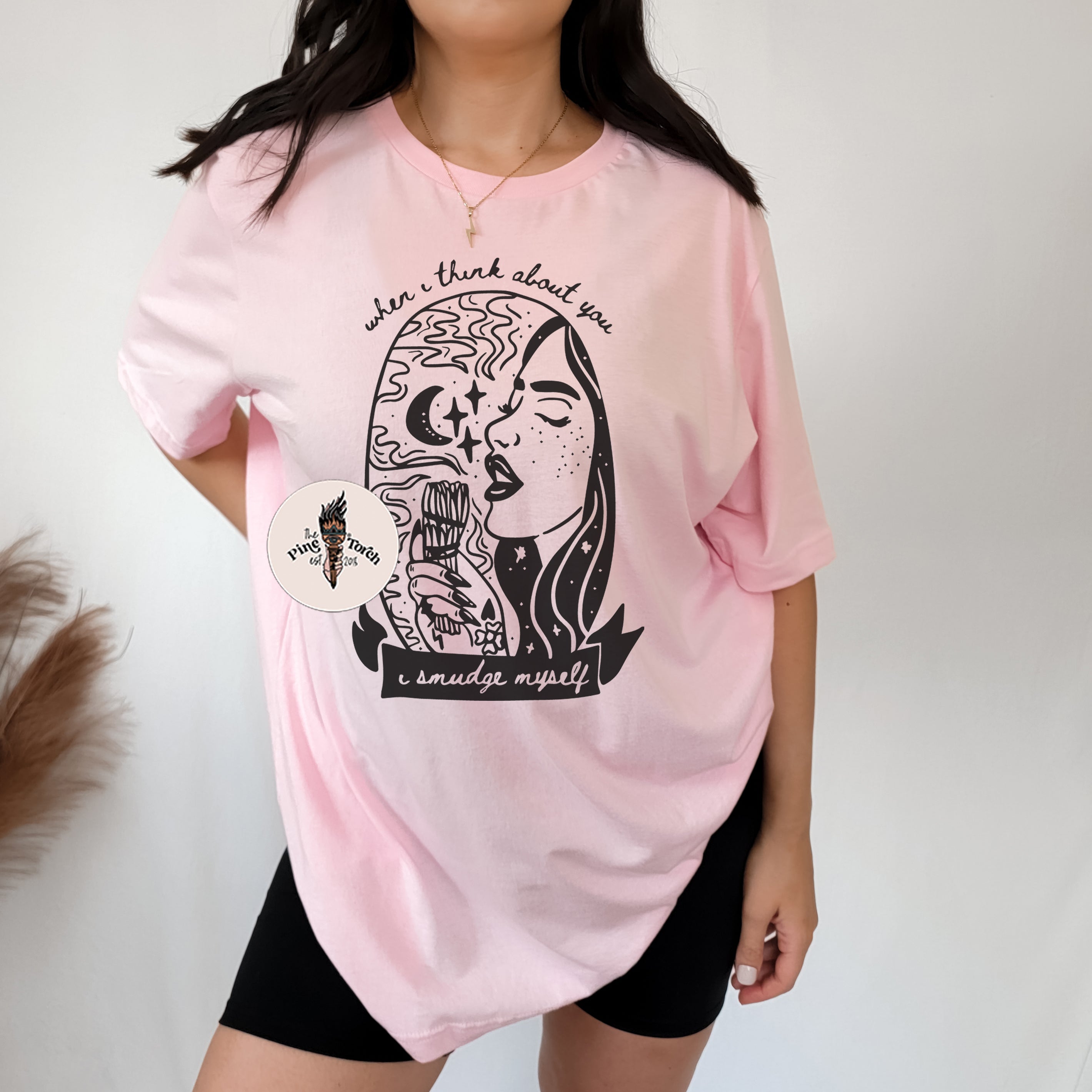 WHEN I THINK ABOUT YOU I SMUDGE MYSELF // UNISEX TEE