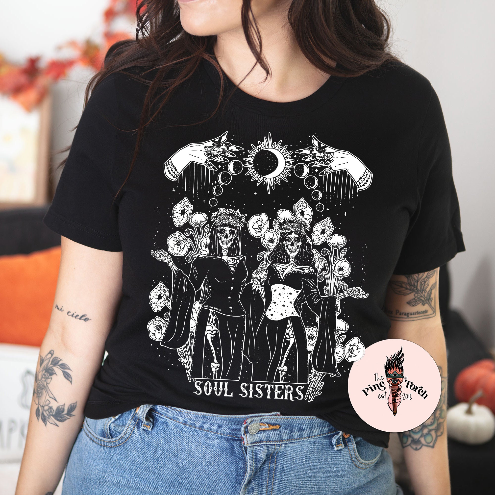 SOUL SISTERS // BLACK UNISEX TEE