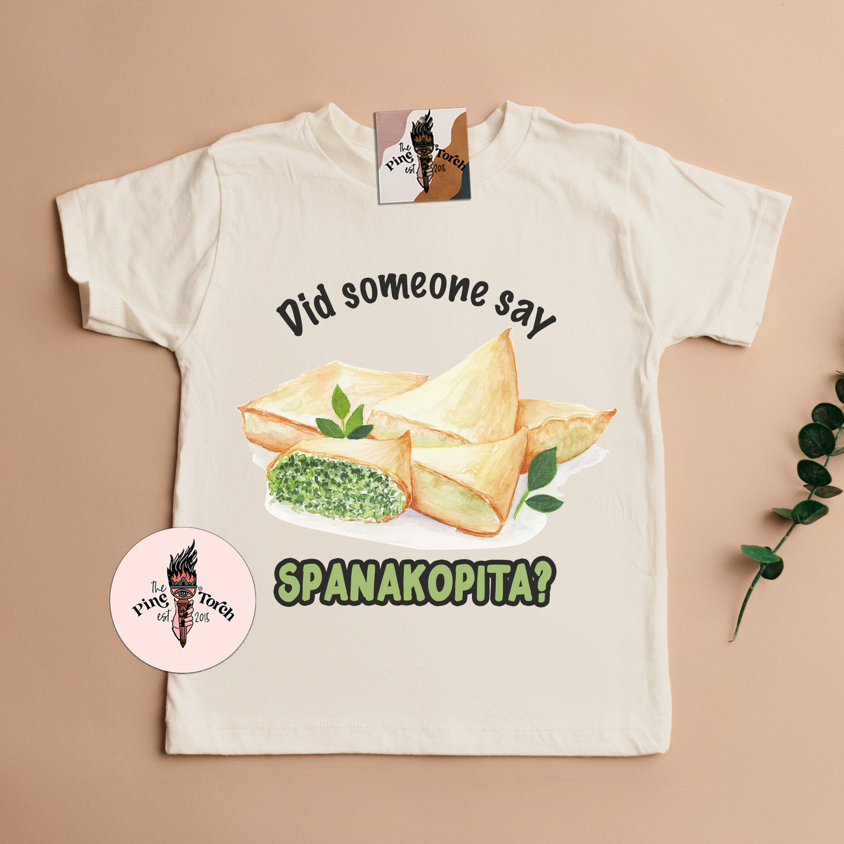 « DID SOMEONE SAY SPANAKOPITA? » BODYSUIT