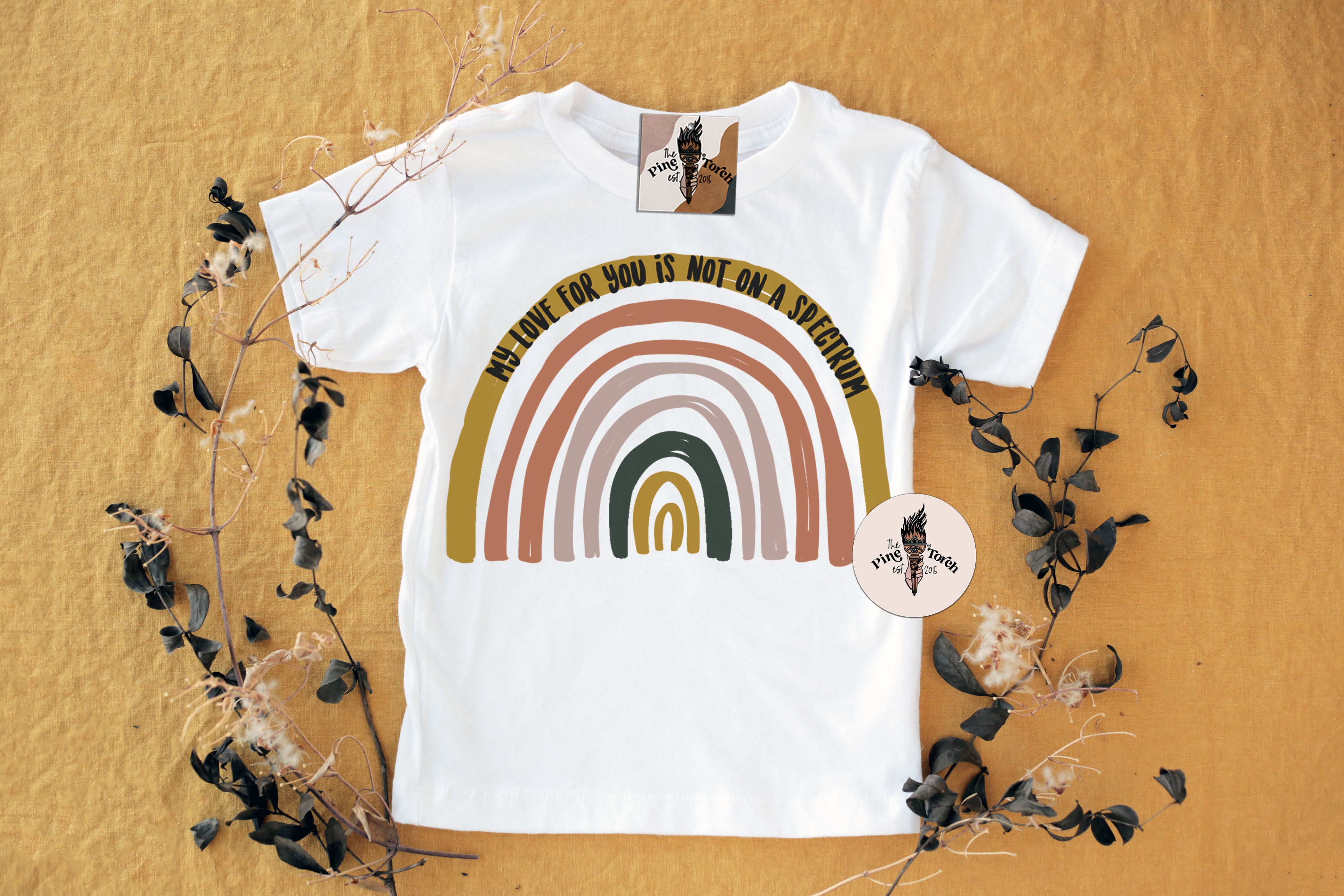 « MY LOVE FOR YOU IS NOT ON A SPECTRUM » KIDS/YOUTH TEE