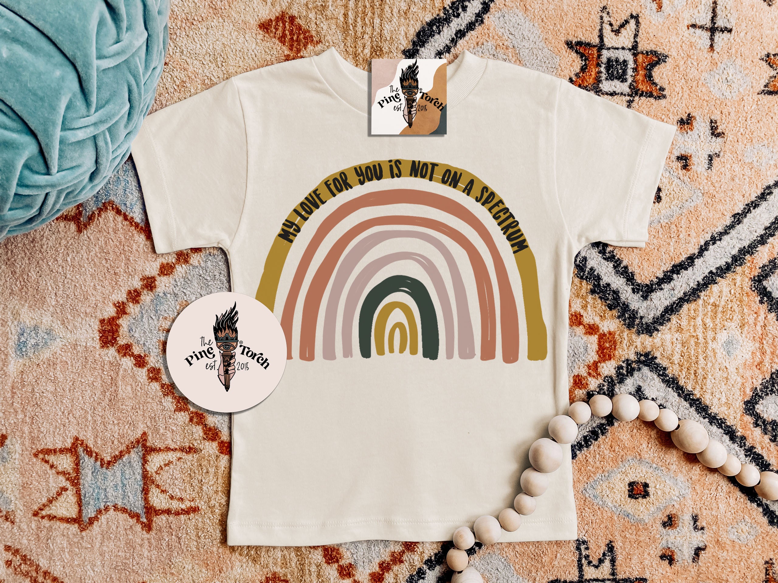 « MY LOVE FOR YOU IS NOT ON A SPECTRUM » KIDS/YOUTH TEE
