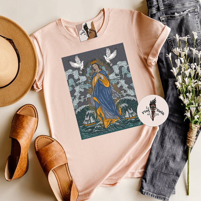 MARY STAR OF THE SEA // UNISEX TEE