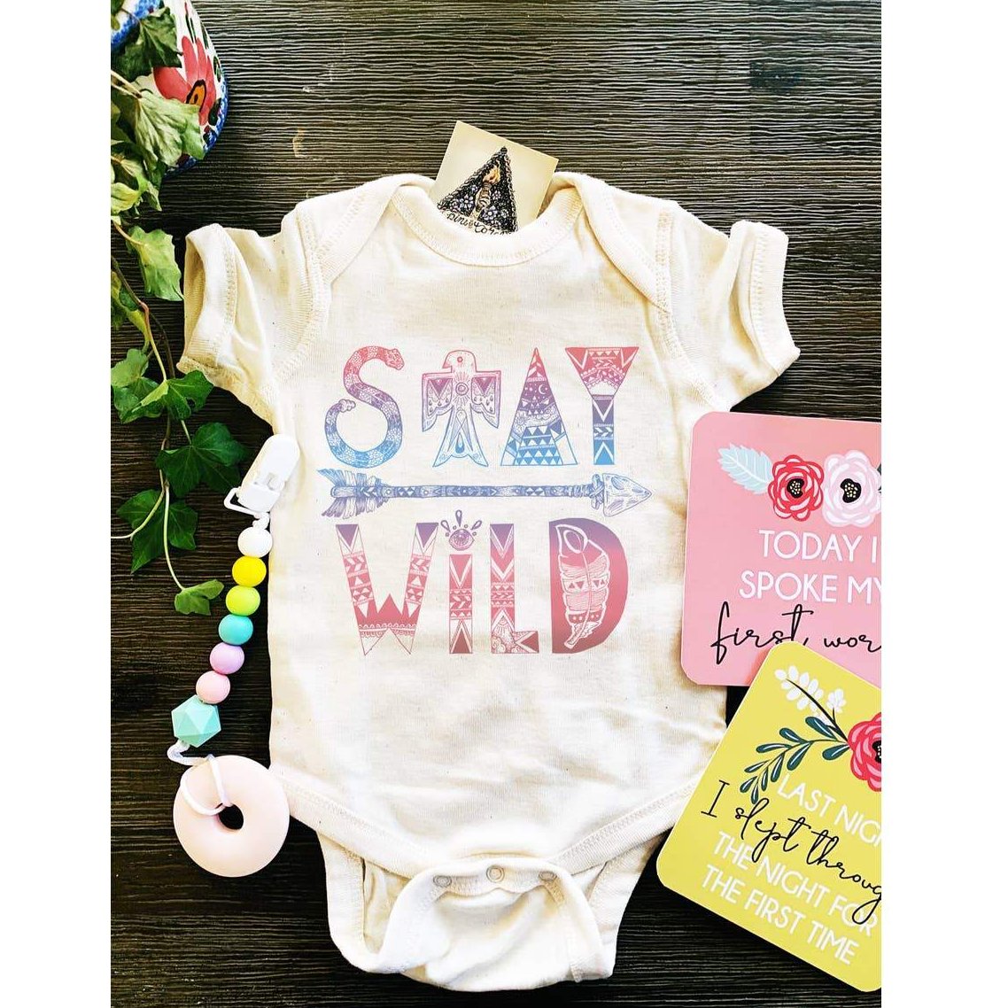 « STAY WILD » BODYSUIT