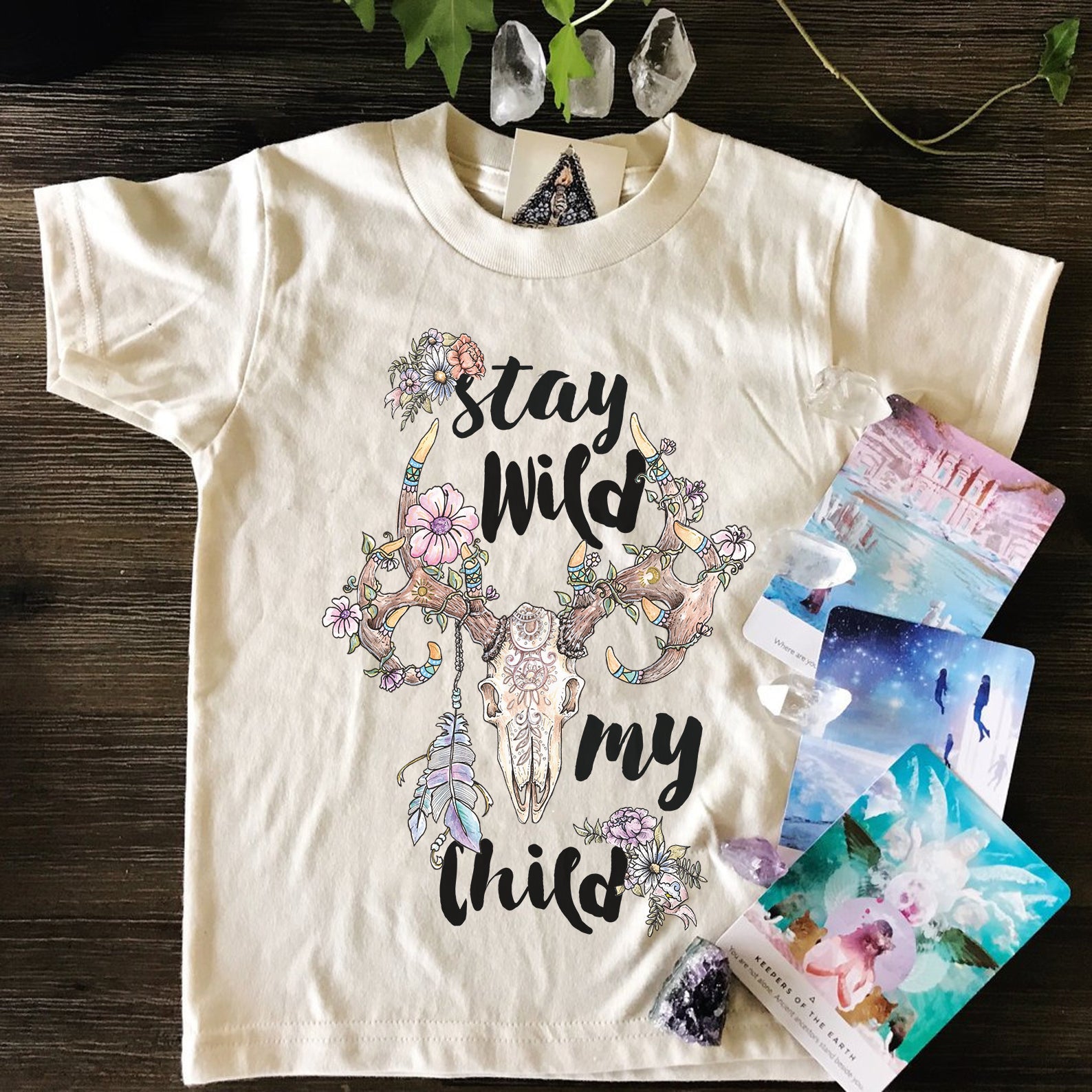 « STAY WILD MY CHILD » KIDS TEE