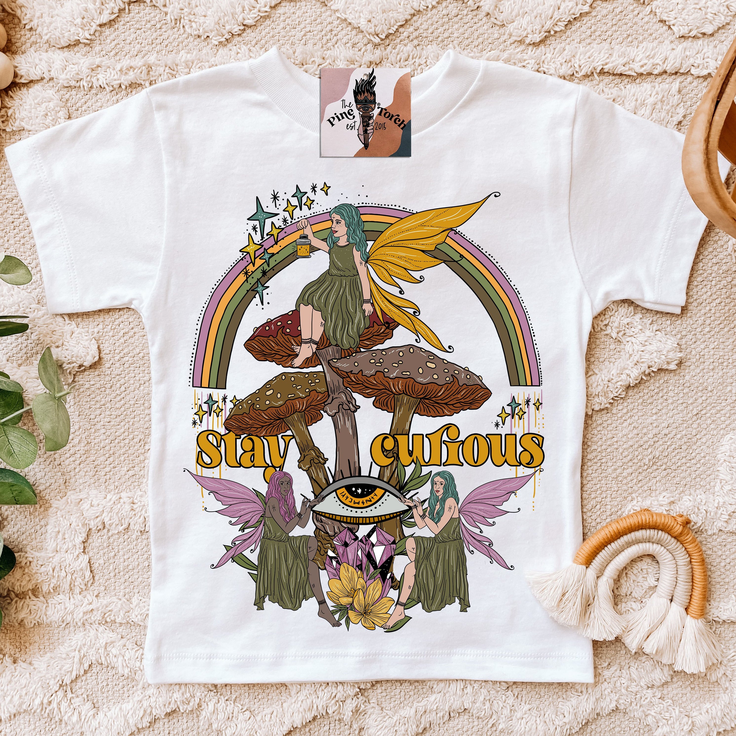 « STAY CURIOUS » KID'S TEE