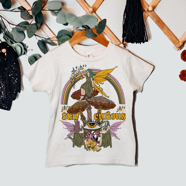 « STAY CURIOUS » KID'S TEE