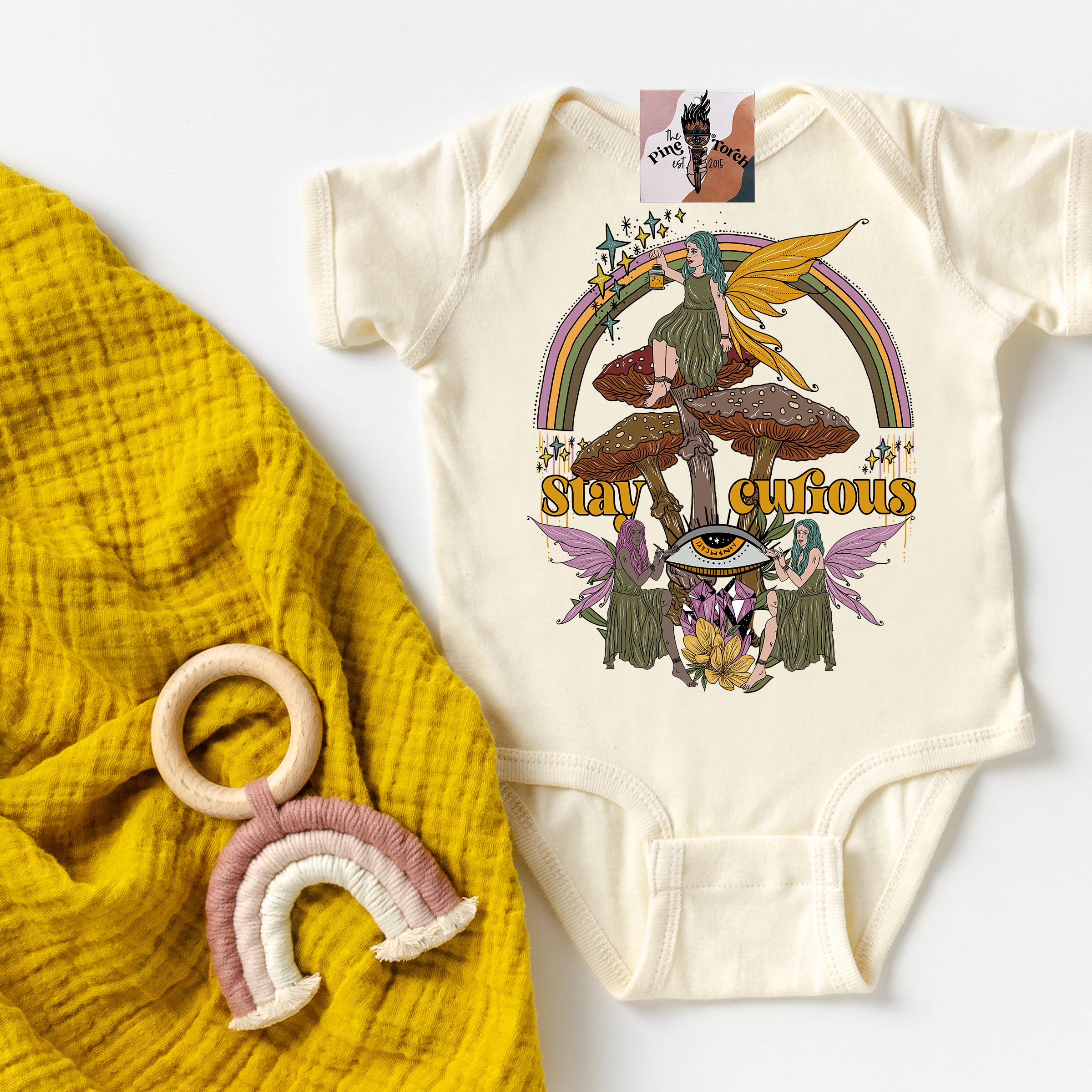 « STAY CURIOUS » BODYSUIT