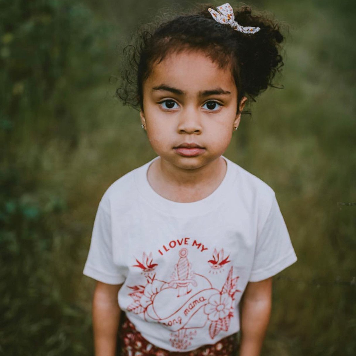« I LOVE MY STRONG MAMA » KID'S TEE