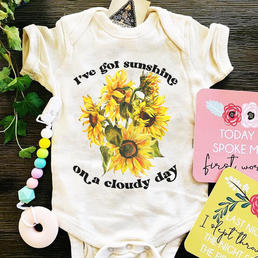 « I'VE GOT SUNSHINE ON A CLOUDY DAY » BODYSUIT