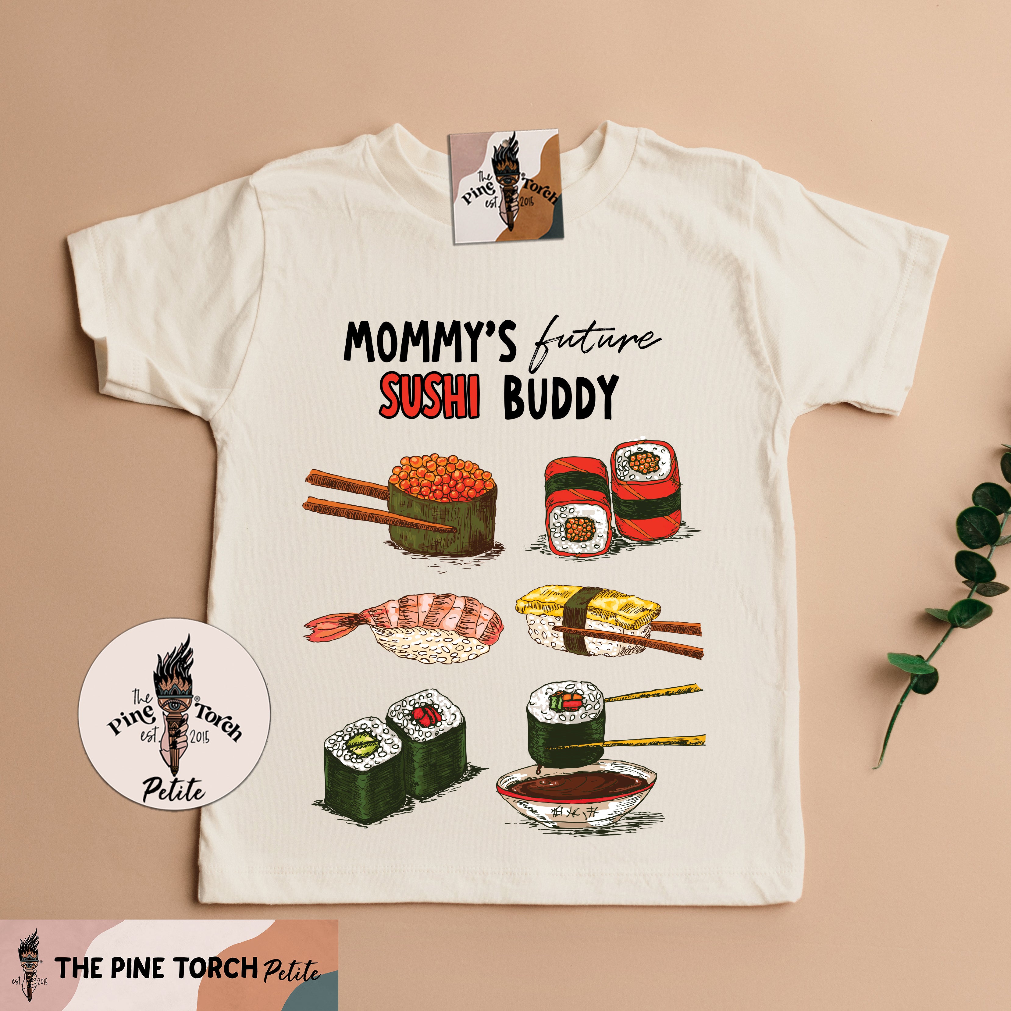 « MOMMY'S FUTURE SUSHI BUDDY » BODYSUIT