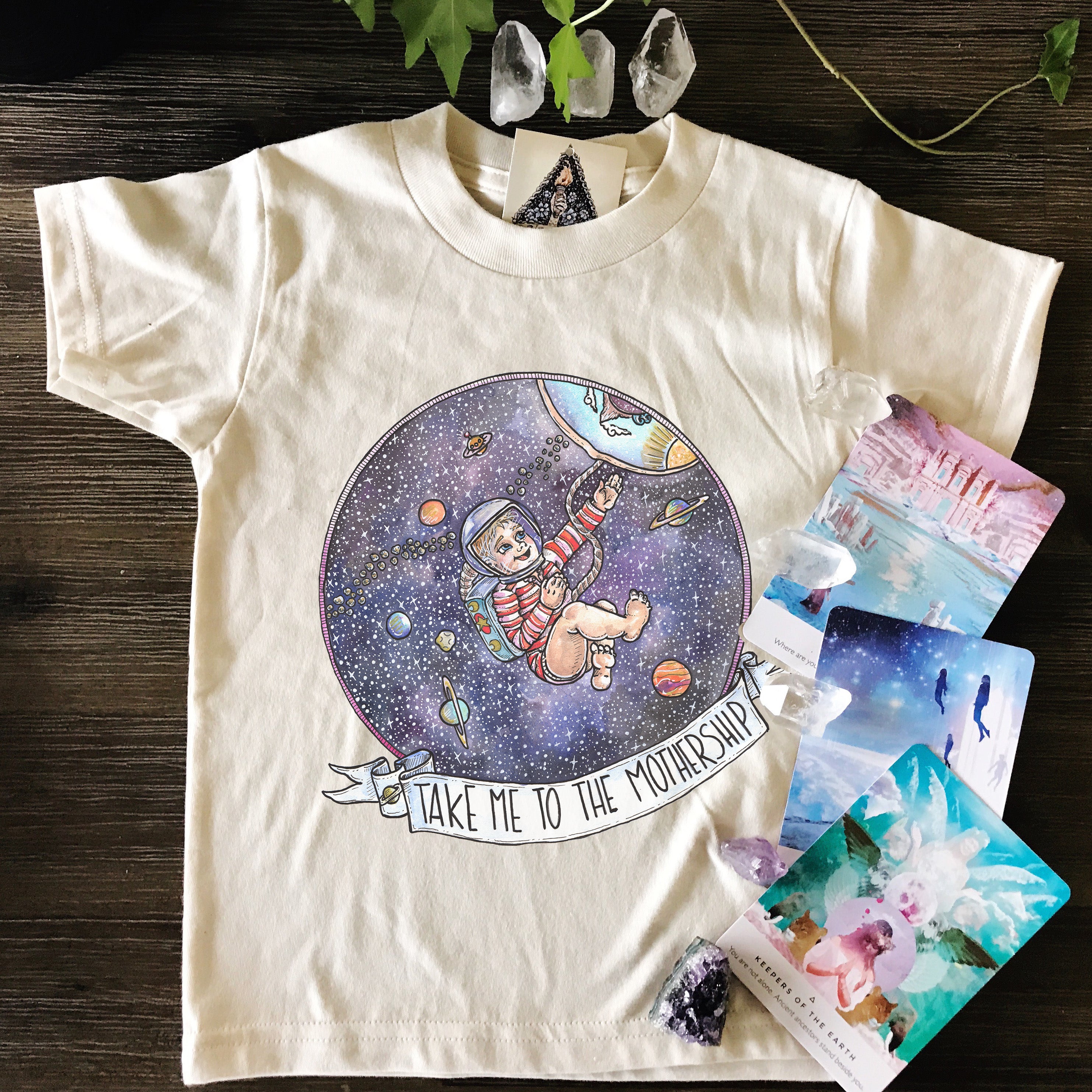 « TAKE ME TO THE MOTHERSHIP » KIDS TEE