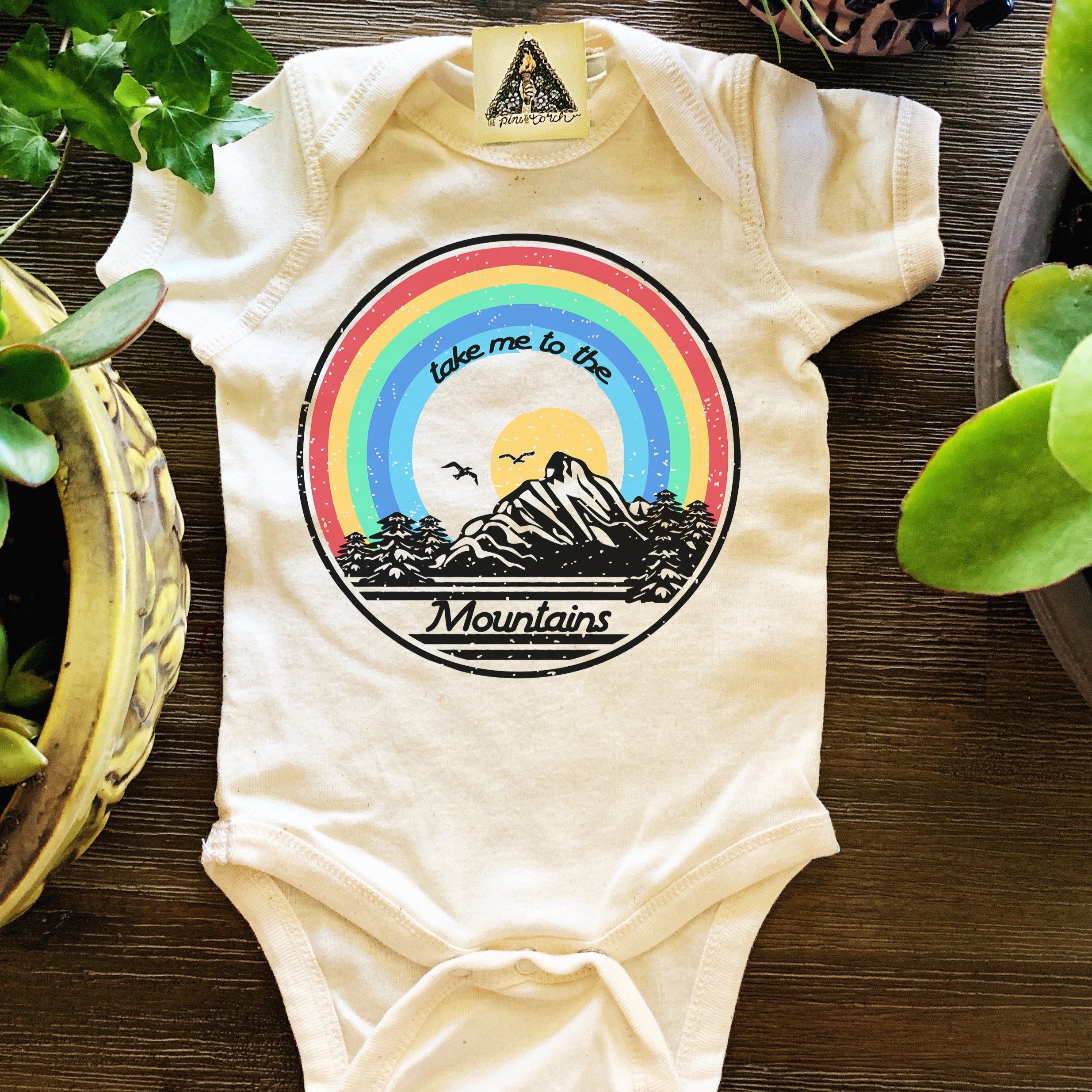 « TAKE ME TO THE MOUNTAINS » BODYSUIT