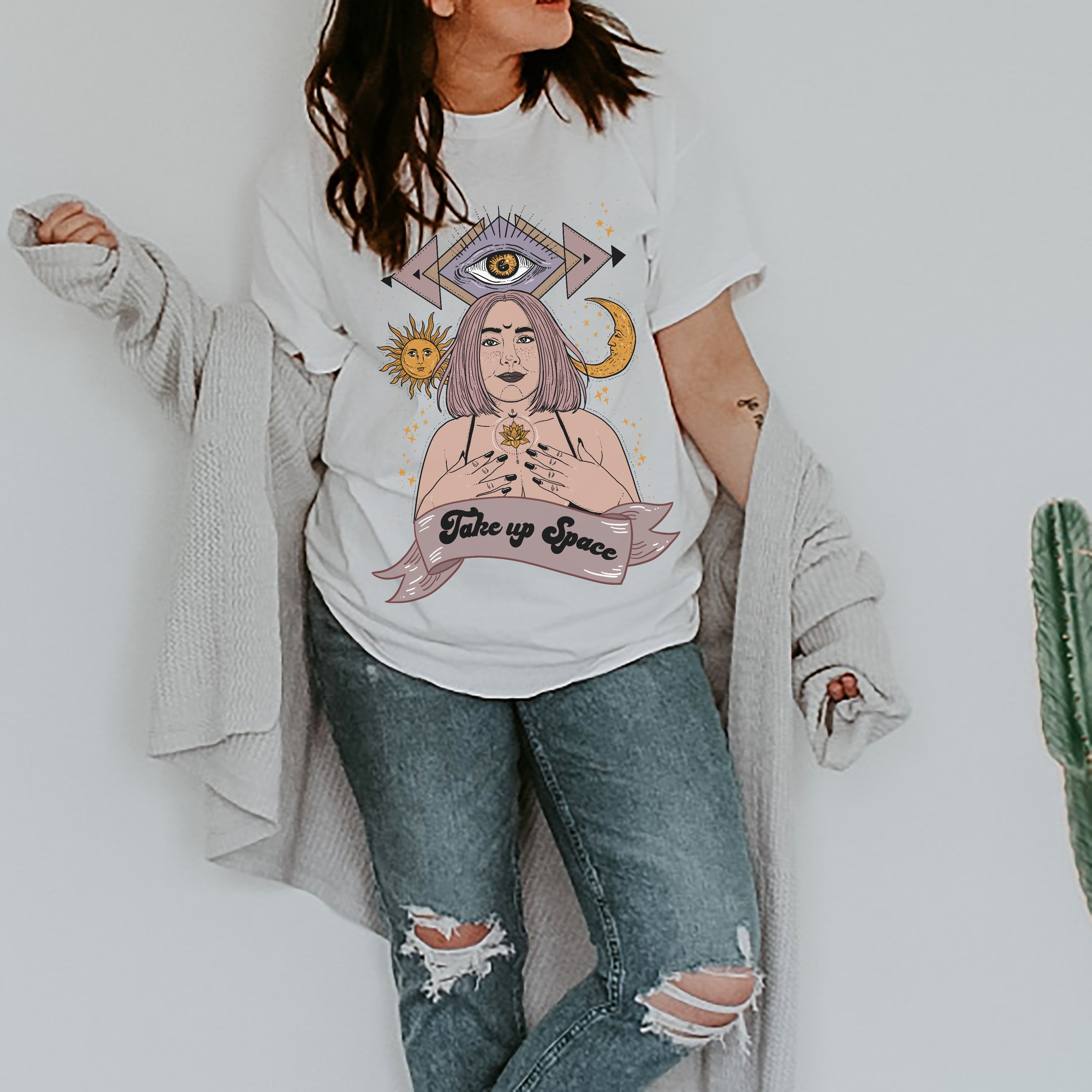 « TAKE UP SPACE » UNISEX TEE