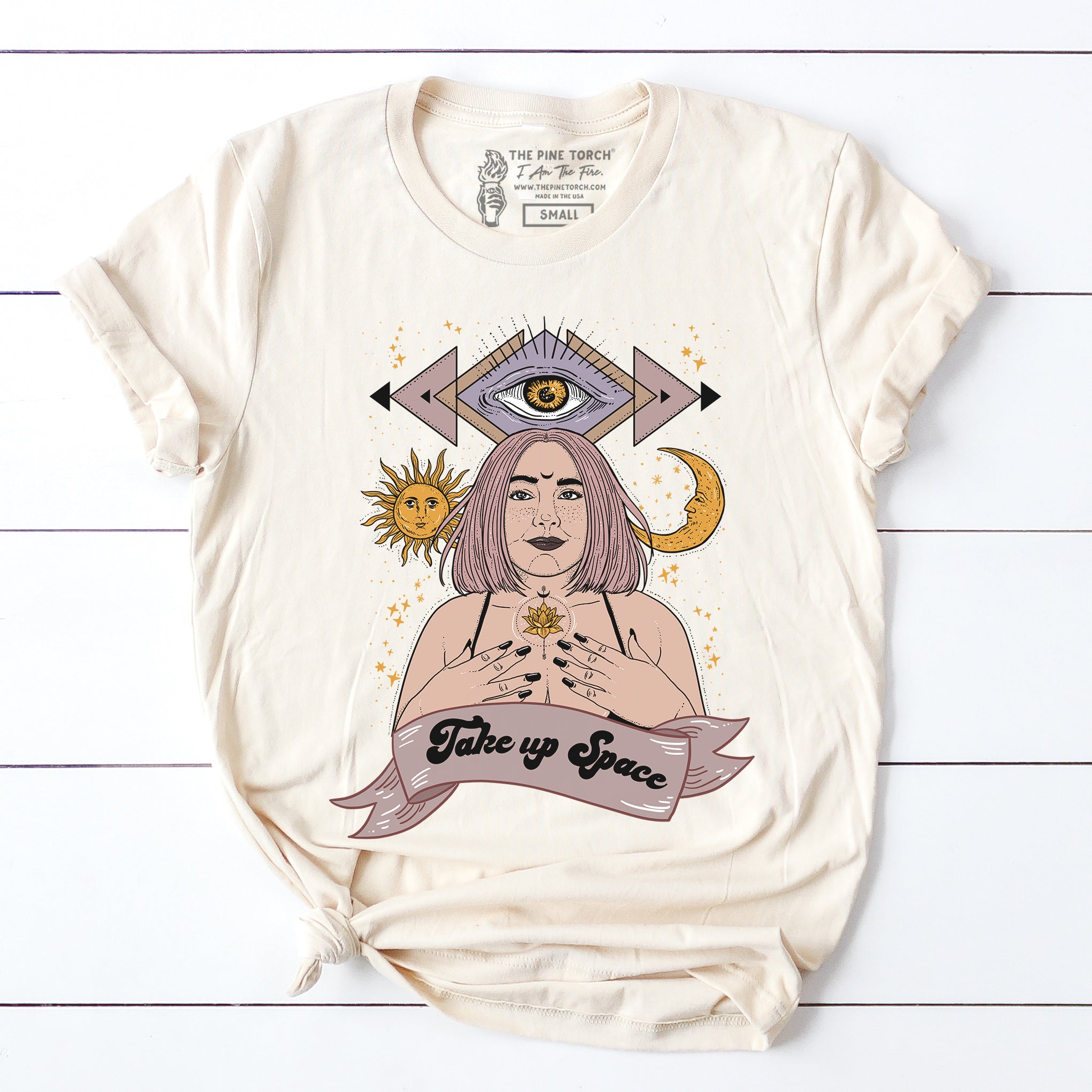 « TAKE UP SPACE » UNISEX TEE