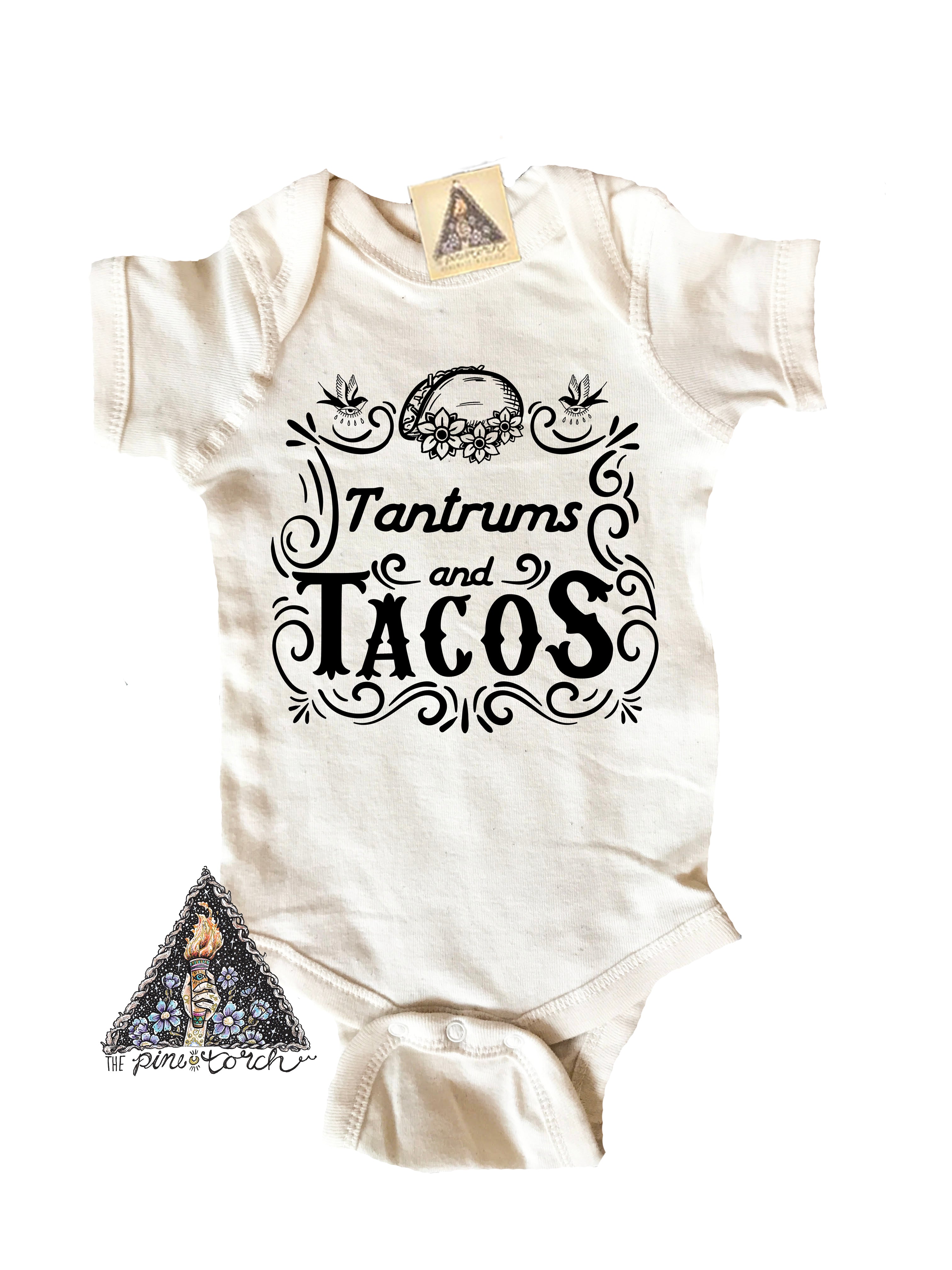 « TATTOOS AND TACOS » CREAM UNISEX TEE