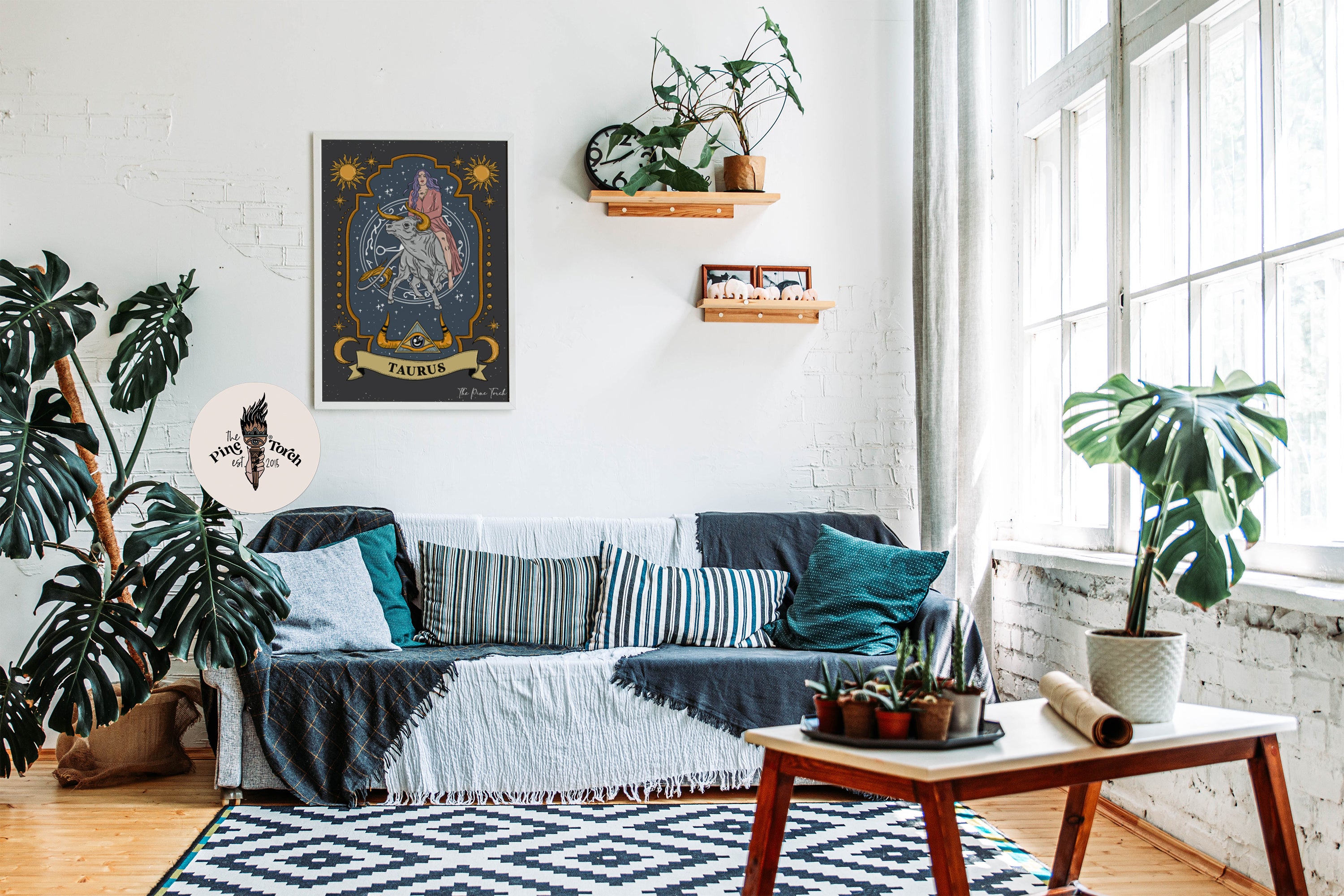 TAURUS // FRAMED POSTER PRINT