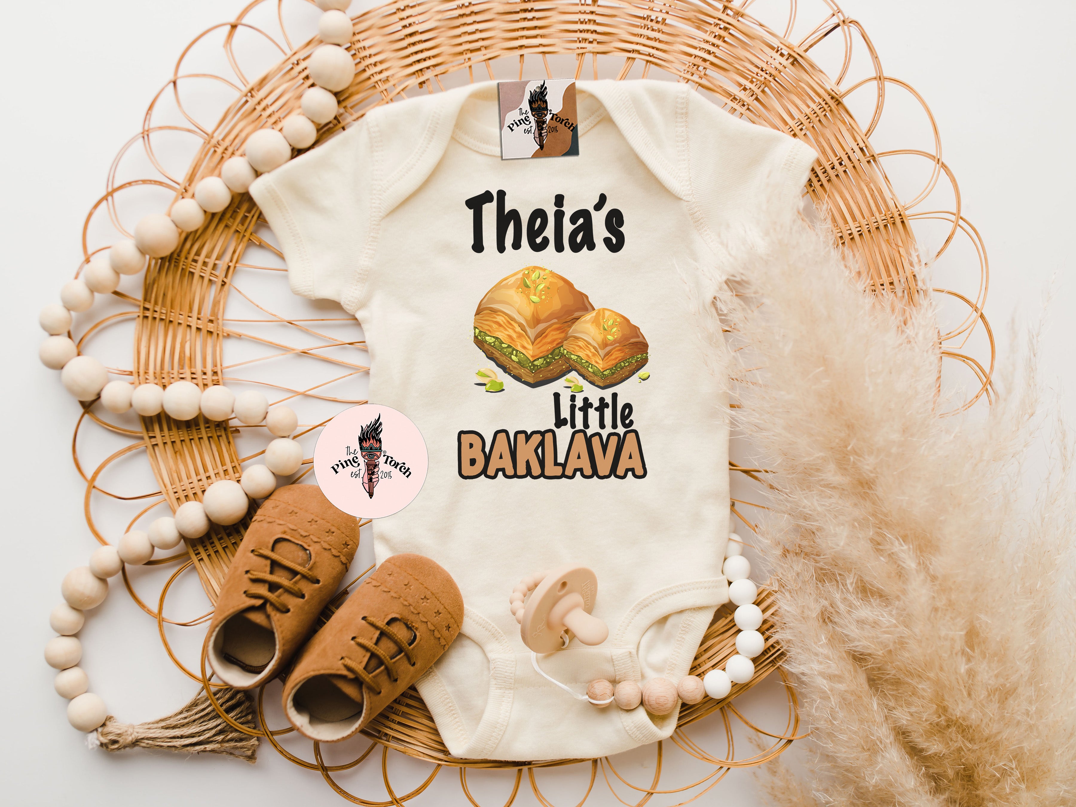 « MAMA'S LITTLE BAKLAVA » BODYSUIT