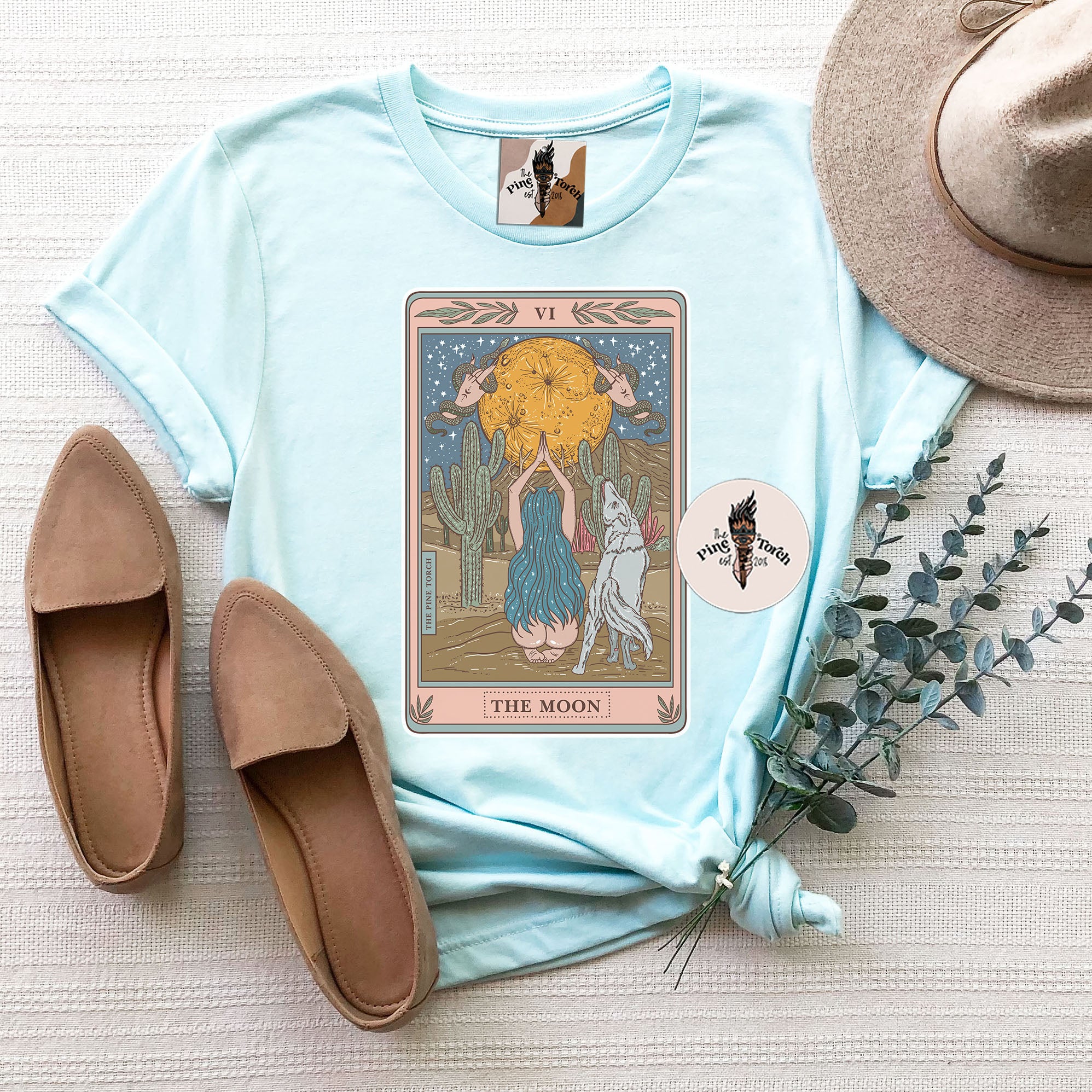 THE MOON // UNISEX TEE