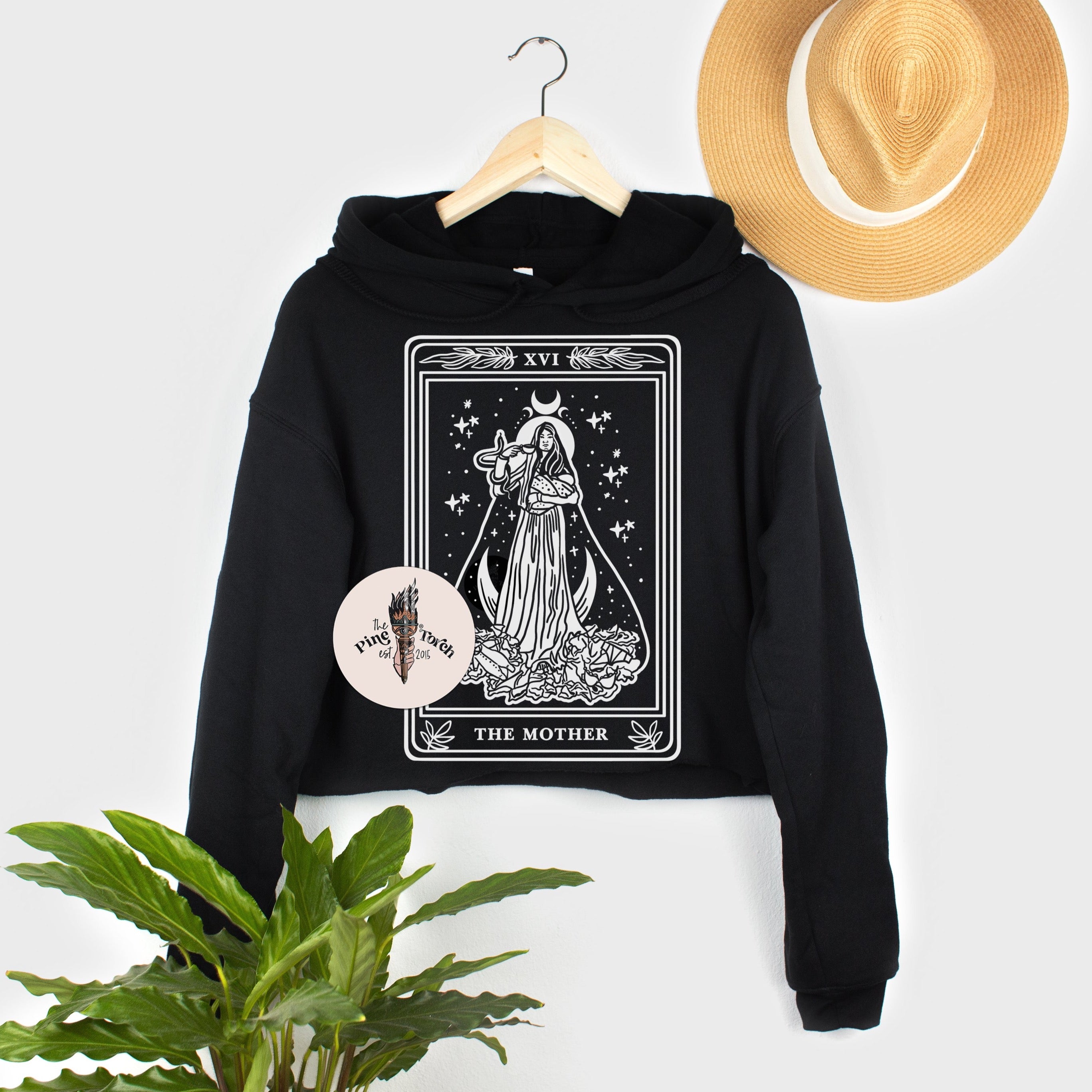 « THE MOTHER » CROP HOODIE